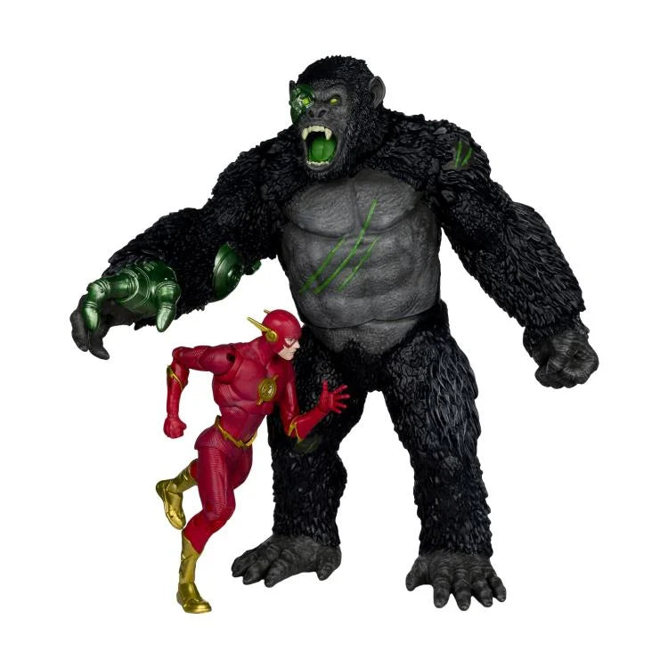 Titano vs. The Flash DC Multiverse Action Figure 2-Pack - Collectible Superhero Battle Set for Display & Play - Perfect for DC Fans, Collectors & Gift Giving