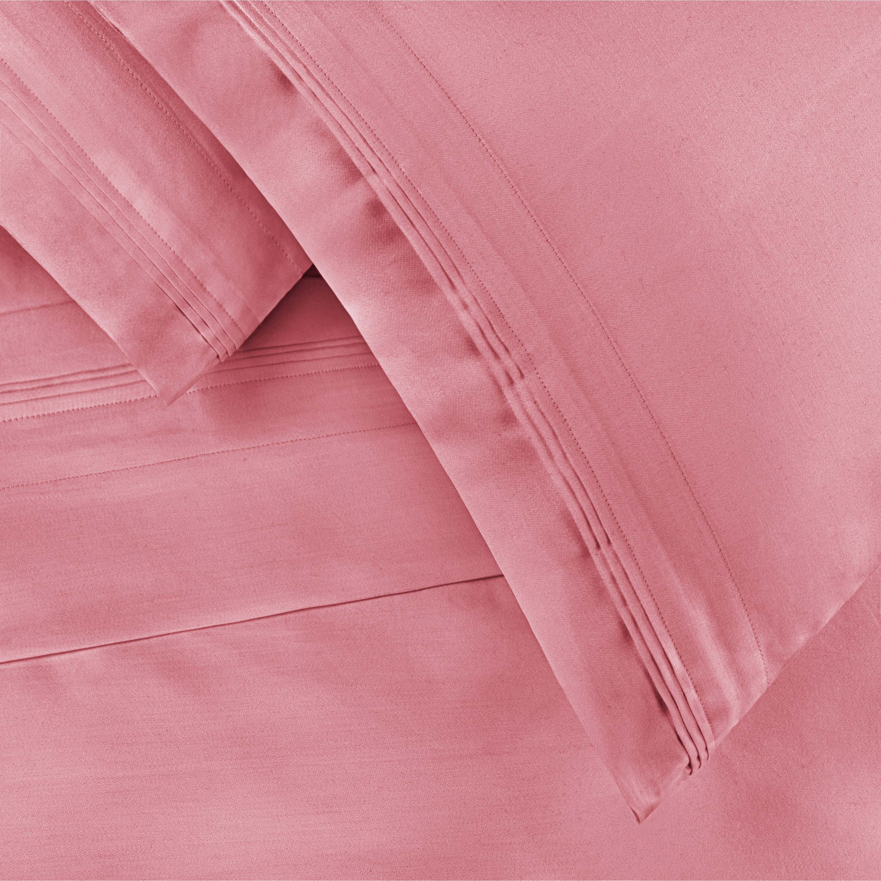 Premium 650 Thread Count Egyptian Cotton Sheet Set - Eco-Friendly, Breathable & Hypoallergenic - Perfect for Luxury Bedding & Hot Sleepers