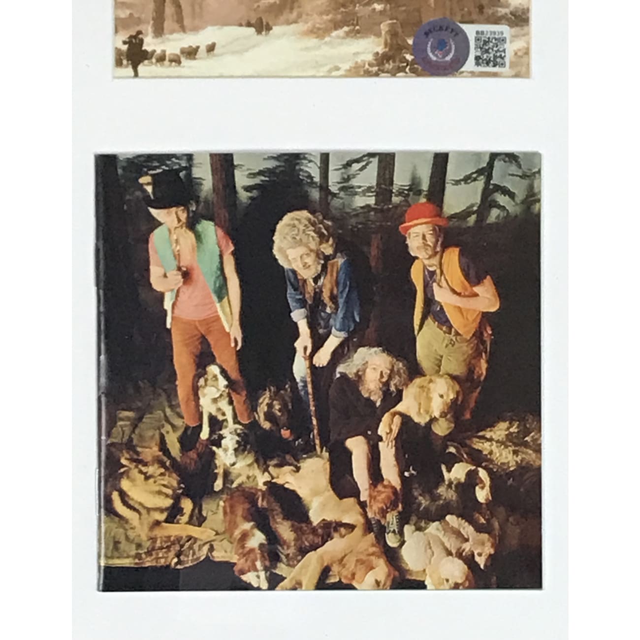 Jethro Tull Christmas Album Signed with BAS COA - Limited Edition Collectible Vinyl Record - Perfect for Holiday Music Lovers & Rock Memorabilia Collectors