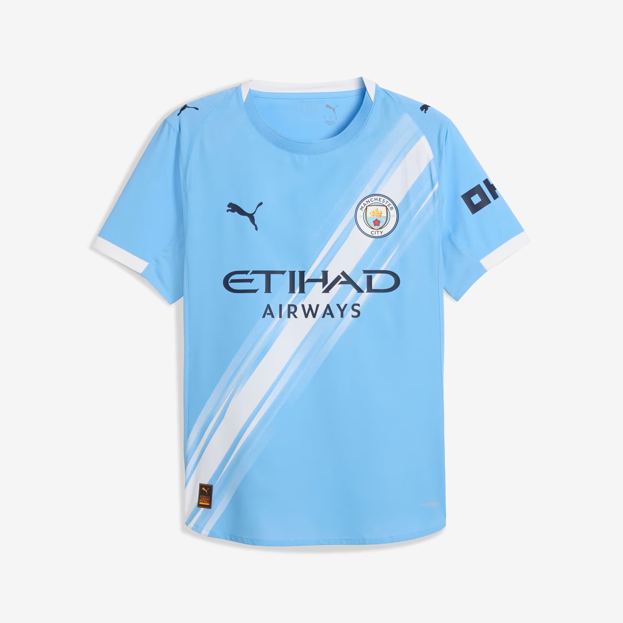PUMA Manchester City 2025/26 Match Home Jersey - Authentic Football Soccer Shirt for Men - Official Premier League Team Kit - Perfect for Matchdays, Training & Fan Support