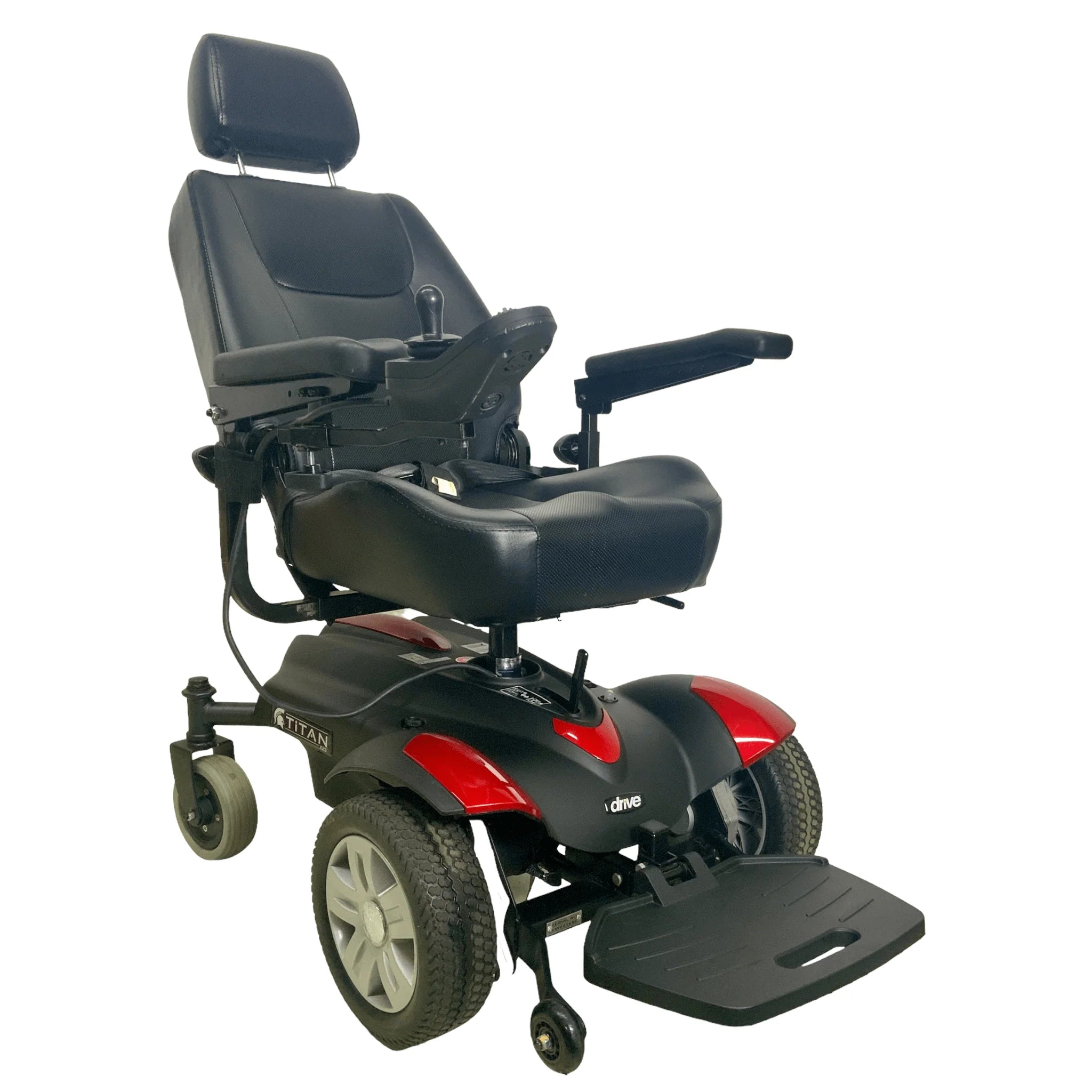 Titan Front Wheel Drive Power Wheelchair - Lightweight Electric Mobility Scooter for Adults & Seniors - Indoor & Outdoor Use for Home, Shopping, and Travel