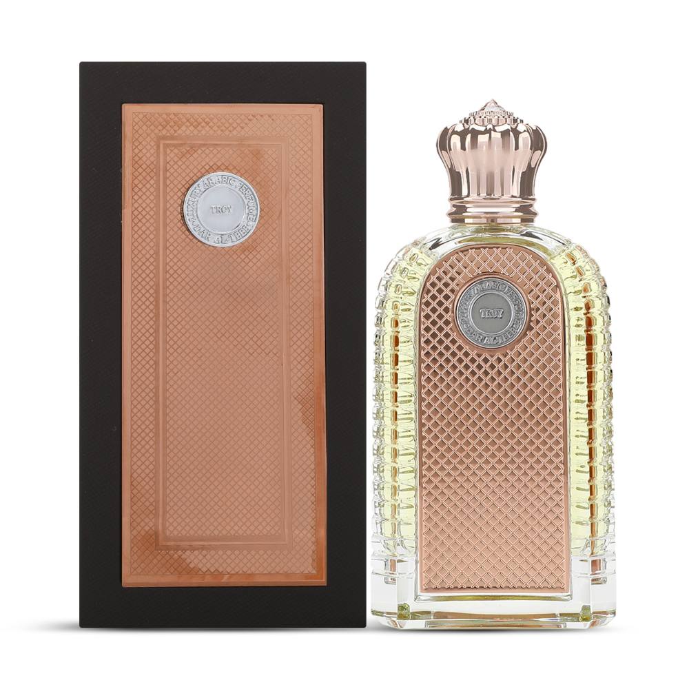 Troy Eau de Parfum (EDP) for Men & Women - 80ml Luxury Fragrance, Long-Lasting Scent for Date Night, Office & Special Occasions