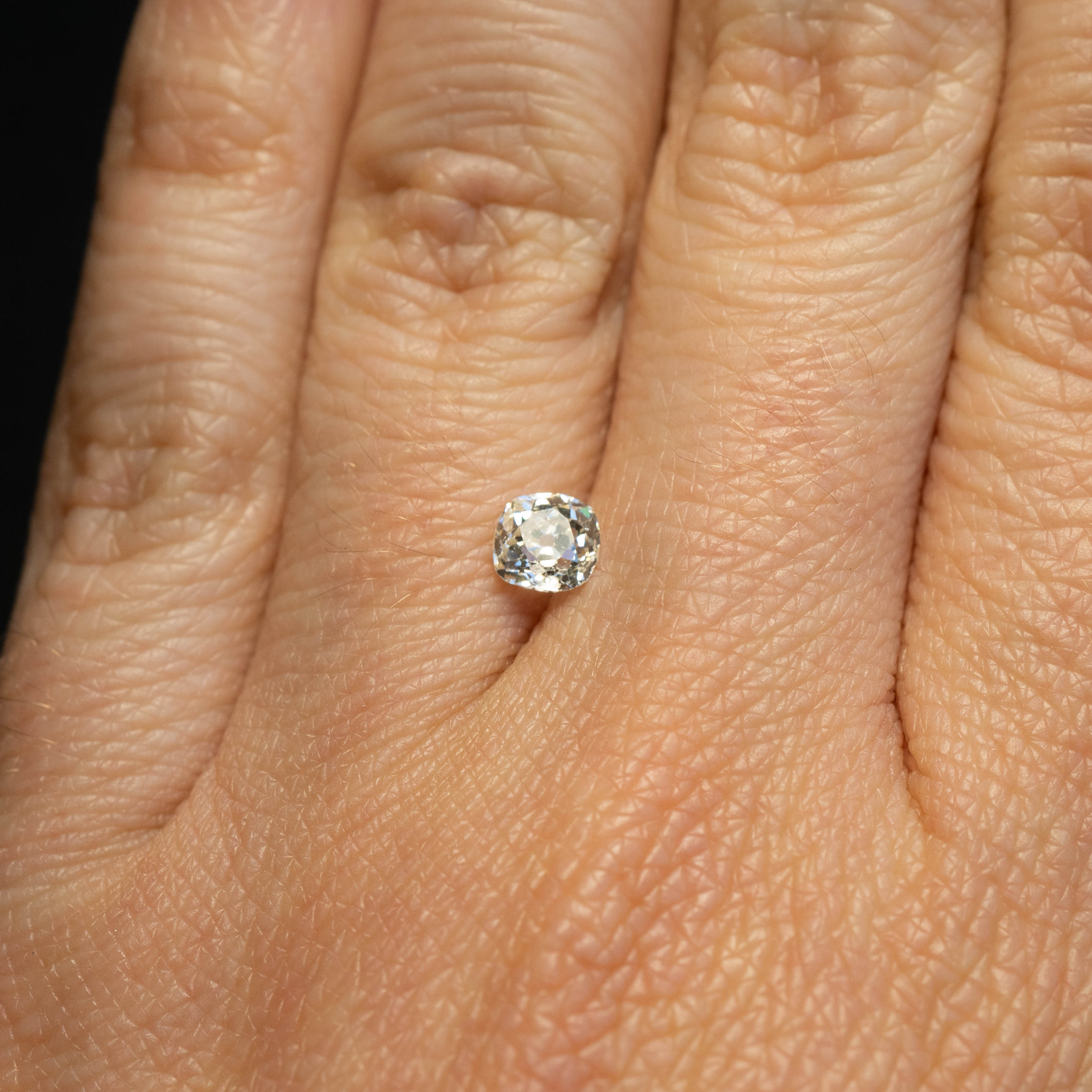 Antique Old Mine Cut Diamond Ring | 0.58 Carat I VS2 | Vintage Style Engagement Ring for Women | Perfect for Weddings, Anniversaries & Special Occasions