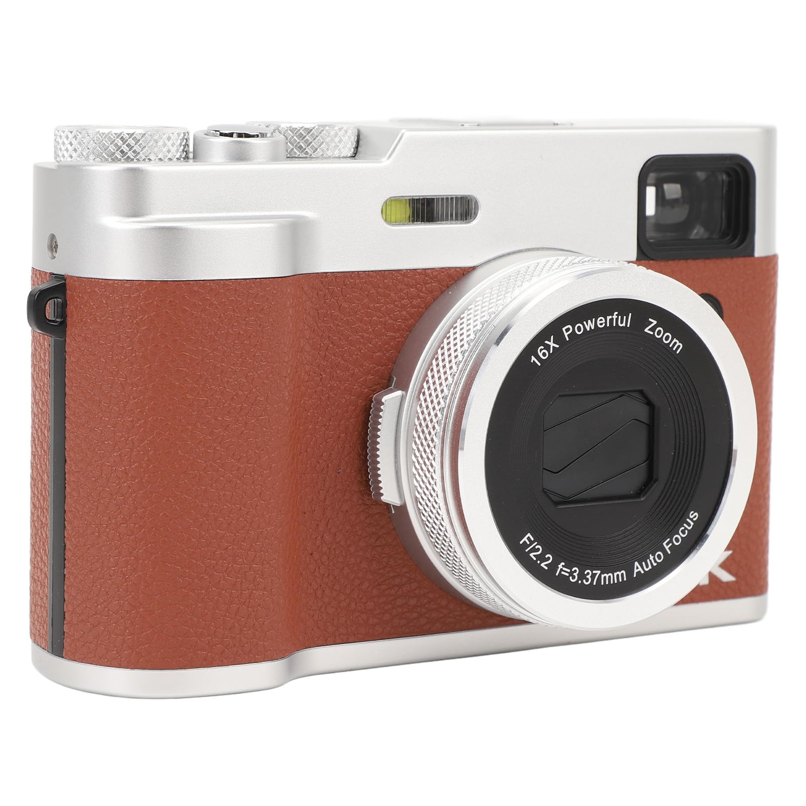 **5K Digital Camera with 48MP Image & 16X Zoom - Dual Lens Vlogging Camera with Viewfinder, 360° Rotation, Anti-Shake - Perfect for YouTube, Live Streaming, Travel & Photography (Tripod Compatible)**
