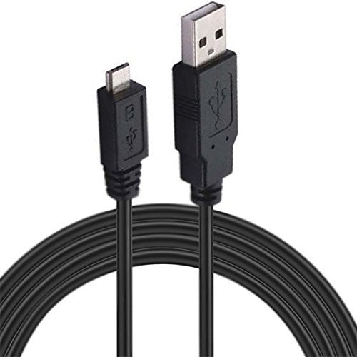 3ft Micro USB Sync Charging Cable for Google Nexus 10/7/5/One - Fast Charging & Data Transfer - Durable Nylon Braided Black Cable - Perfect for Home, Office & Travel Charging