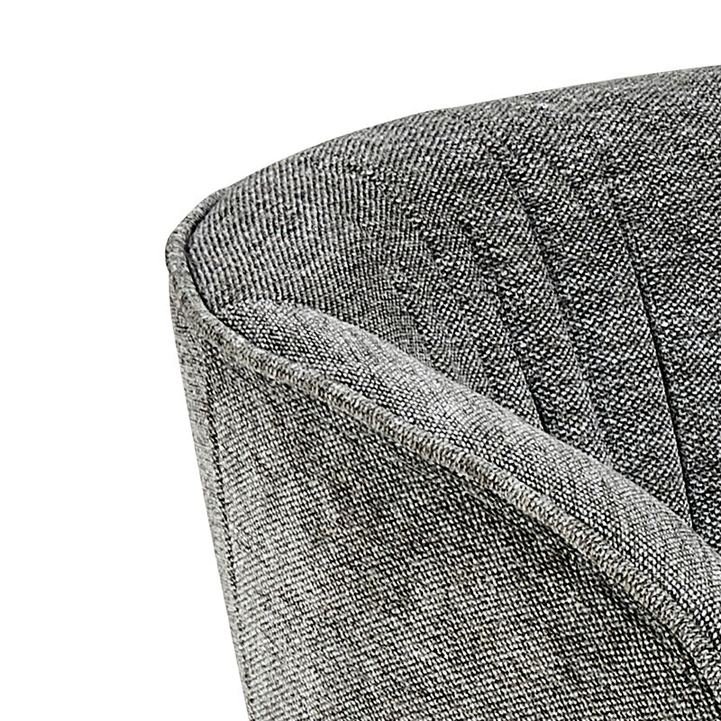 MILANI Modern Lounge Chair in Anthracite - Stylish and Comfortable Accent Chair for Living Room, Bedroom, or Office