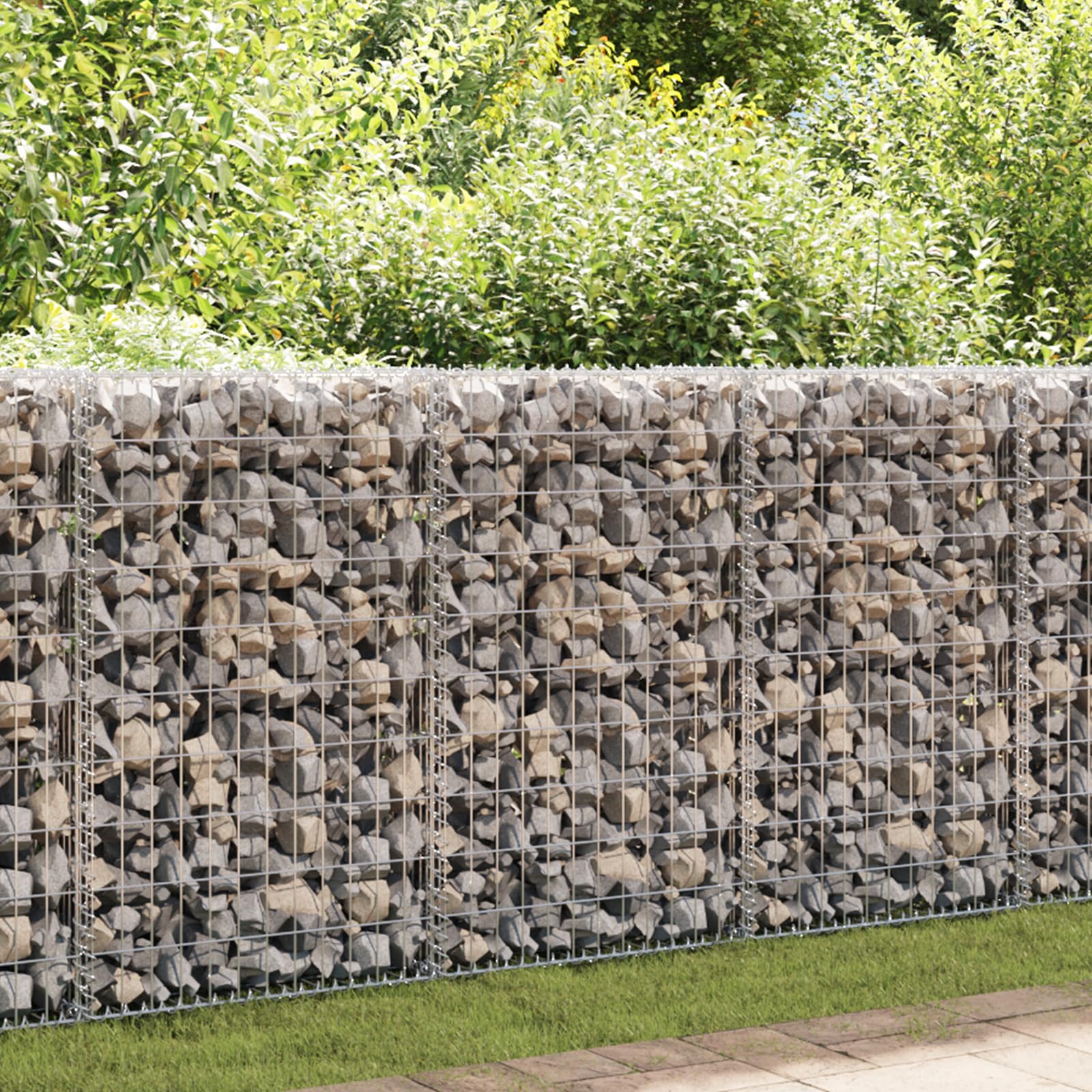 vidaXL Gabion Basket Steel 78.7