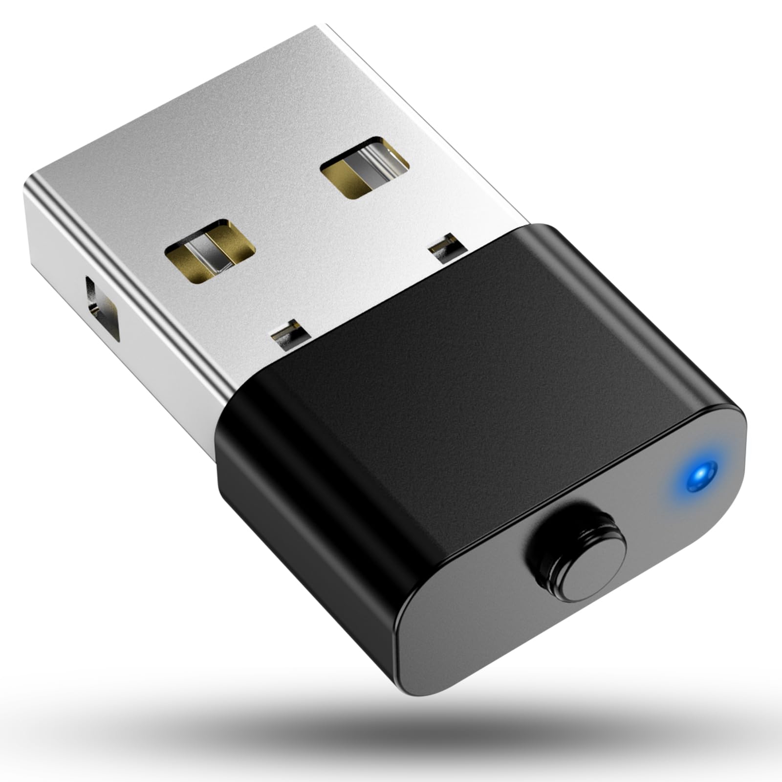 Undetectable USB Mouse Jiggler - Plug-and-Play Mouse Mover for Laptops & Computers, Simulates Mouse Movement to Prevent Sleep/Lock Mode, Ideal for Remote Work, Presentations, and Extended Screen Time