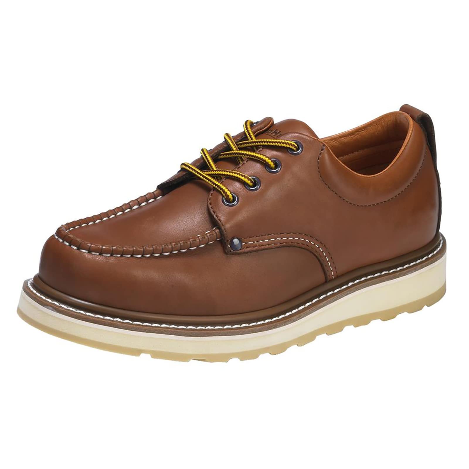 HANDPOINT Men's Slip Resistant Work Shoes - Durable, Breathable & Comfortable Safety Shoes for Construction, Warehouse & Outdoor Work (Model 82994EE)