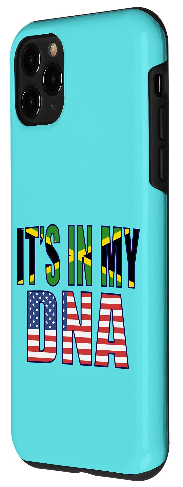 iPhone 11 Pro Case with American & Jamaican Flag Design - Durable Protective Phone Cover for iPhone 11 Pro - Perfect Gift for Heritage Pride, Travel & Cultural Enthusiasts