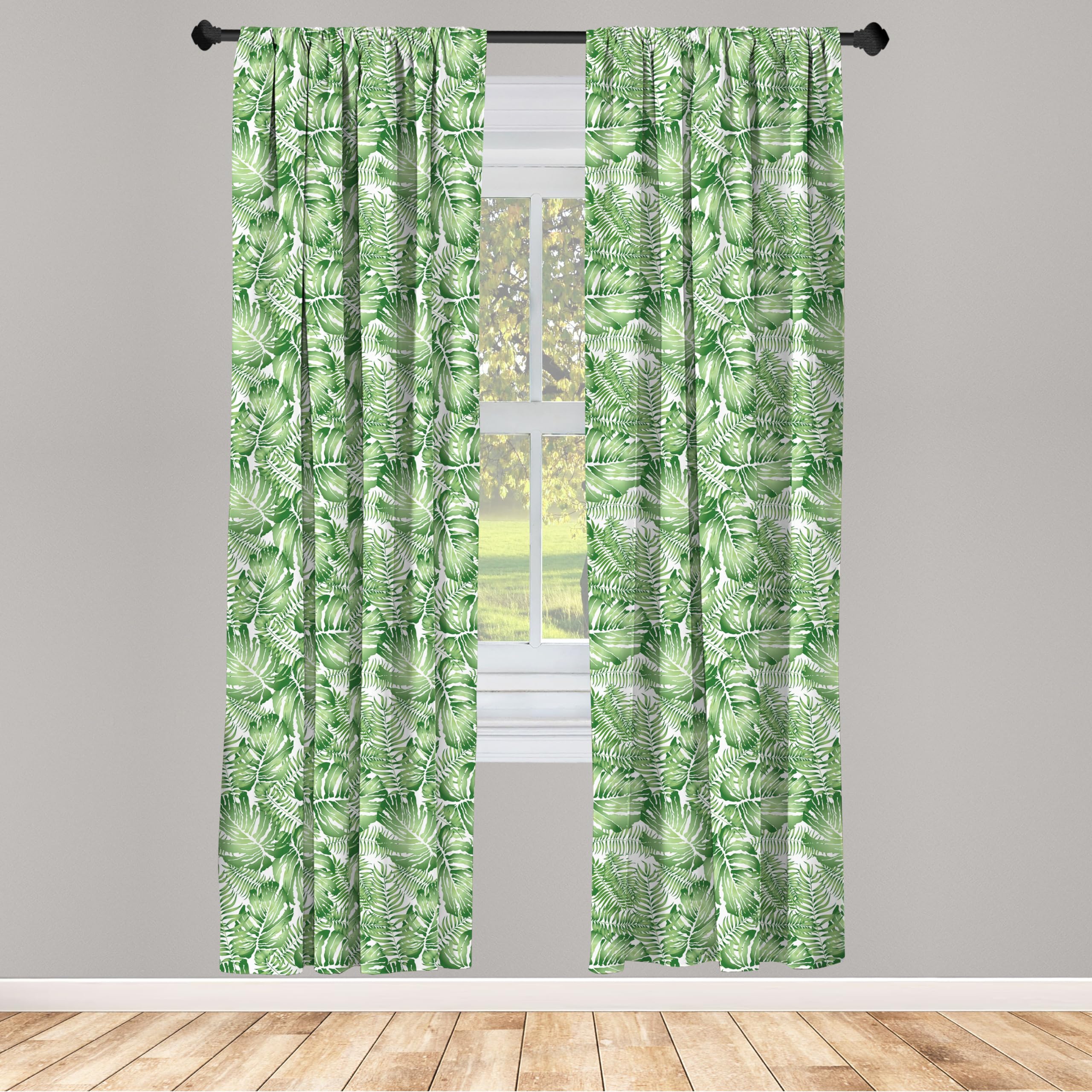 Ambesonne Tropical Curtains 28