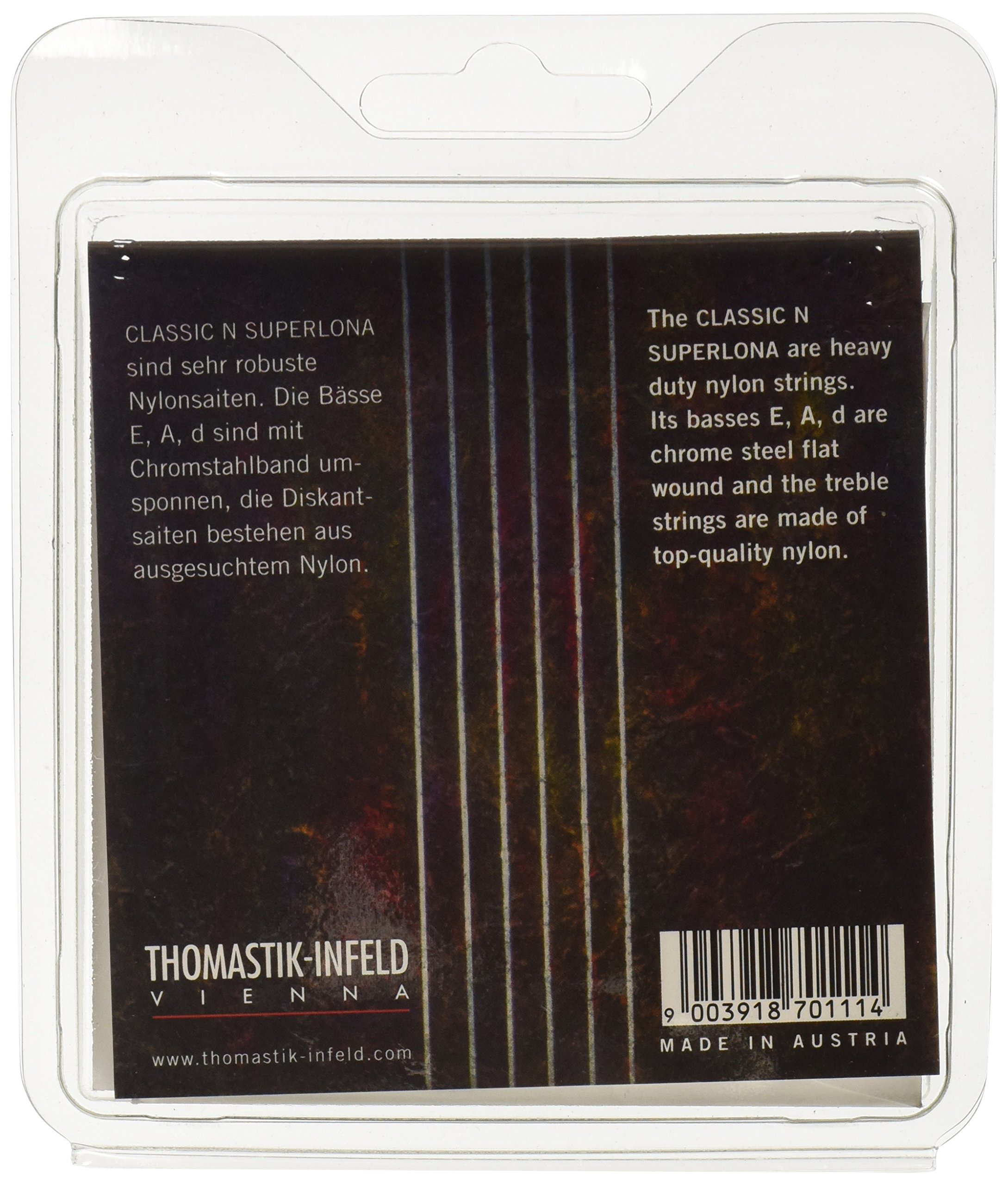 Thomastik-Infeld CF128 Classical Guitar Strings - Nylon 6 String Set for Classical & Flamenco Guitarists | Perfect for Performances, Practice & Recording Sessions