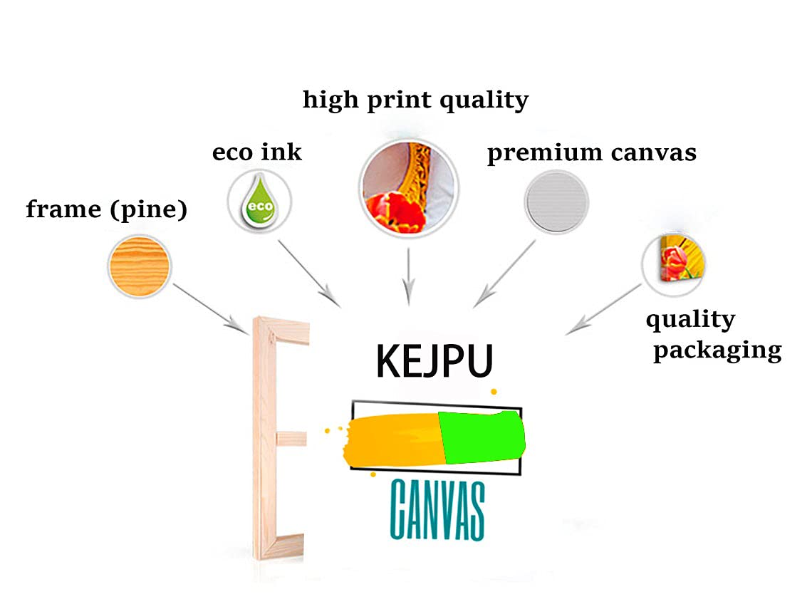 KEJPU Framed Canvas Wall Art - 8