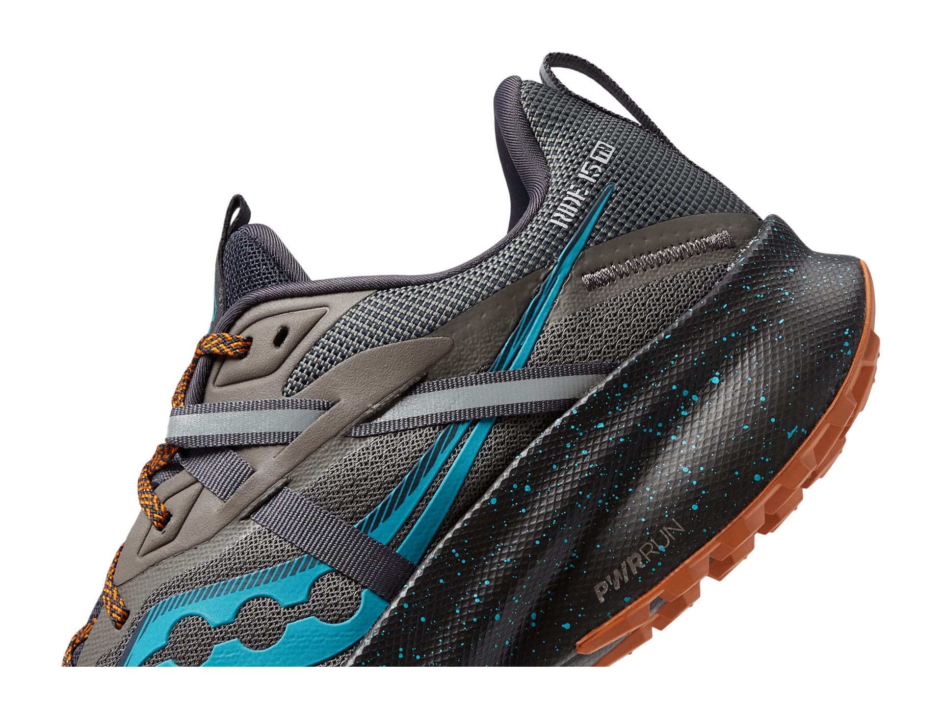 Saucony Men's Ride 15 TR Running Shoes - Lightweight Cushioned Trail & Road Running Sneakers for Jogging, Training & Outdoor Activities