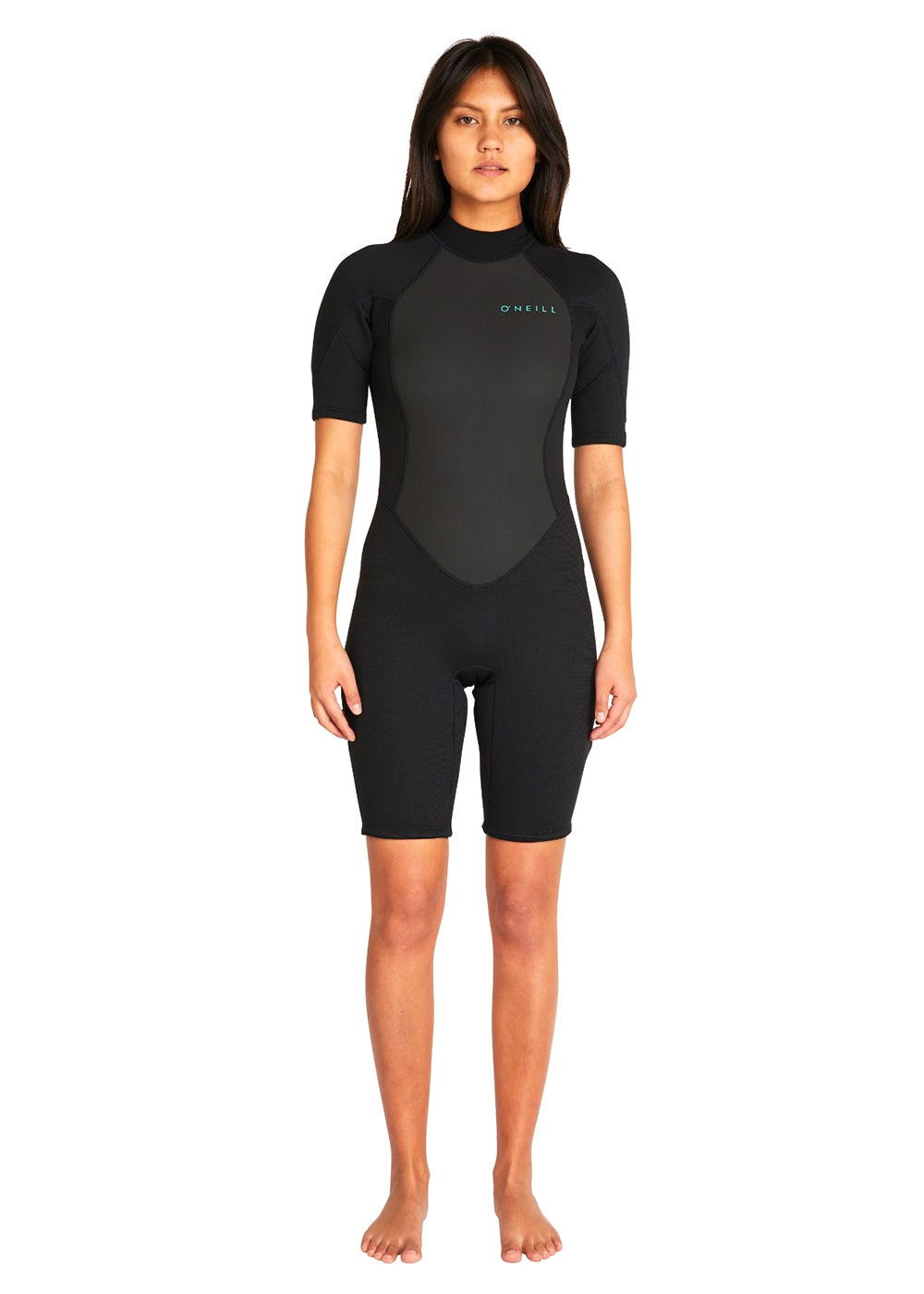 O'Neill Women's Factor SS 2mm BZ Spring Suit Wetsuit - Full Sleeve Neoprene Swimsuit for Surfing, Diving & Water Sports