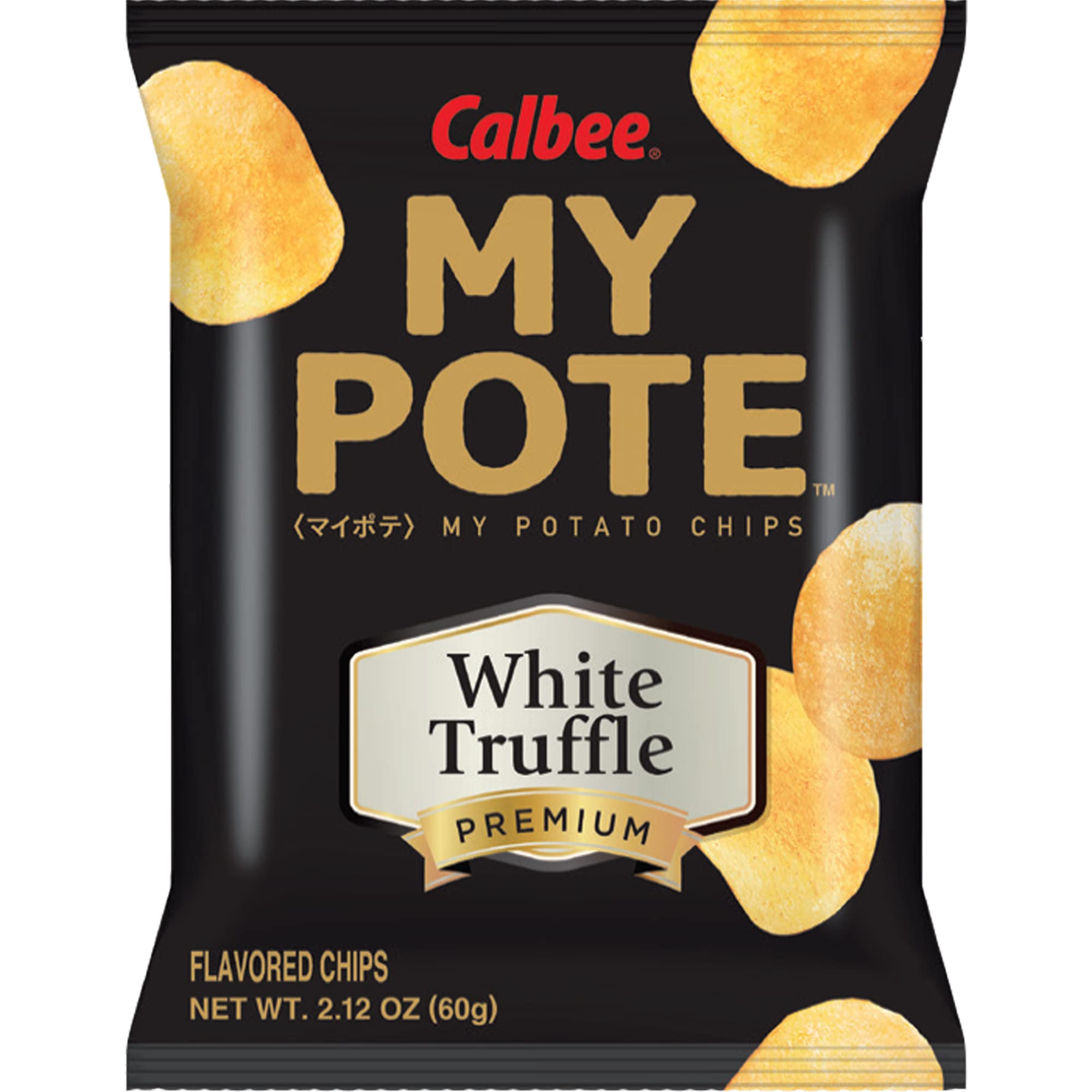 Calbee White Truffle Potato Chips 6-Pack | Japanese Snacks for Parties & Gifts