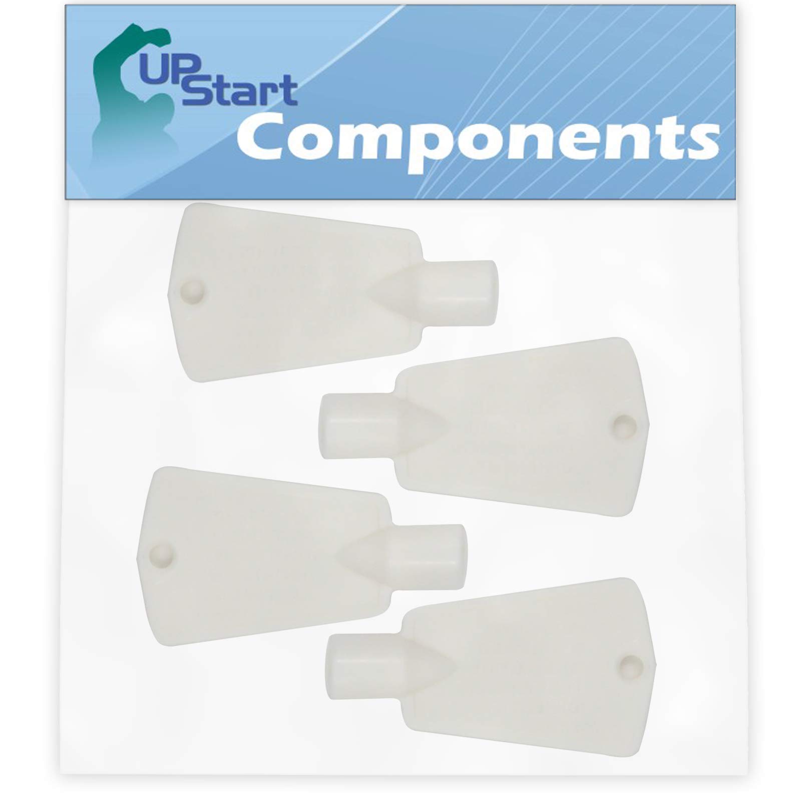 4-Pack Freezer Door Key Replacement for Kenmore/Sears 25326452101 Freezer - Compatible with 297147700 Lock Key - UpStart Components Brand - Perfect for Home Appliance Repair and Maintenance
