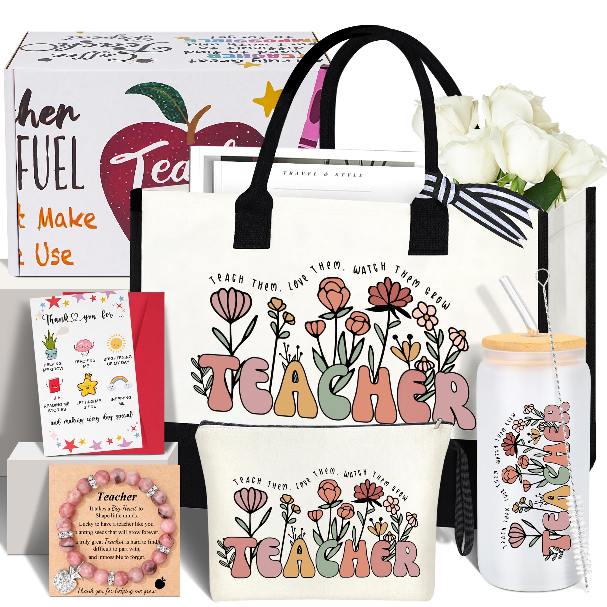 Best Teacher Appreciation Gifts for Women - Thoughtful Christmas & Birthday Present Ideas from Students - Perfect for End of Year, Thank You & Special Occasions