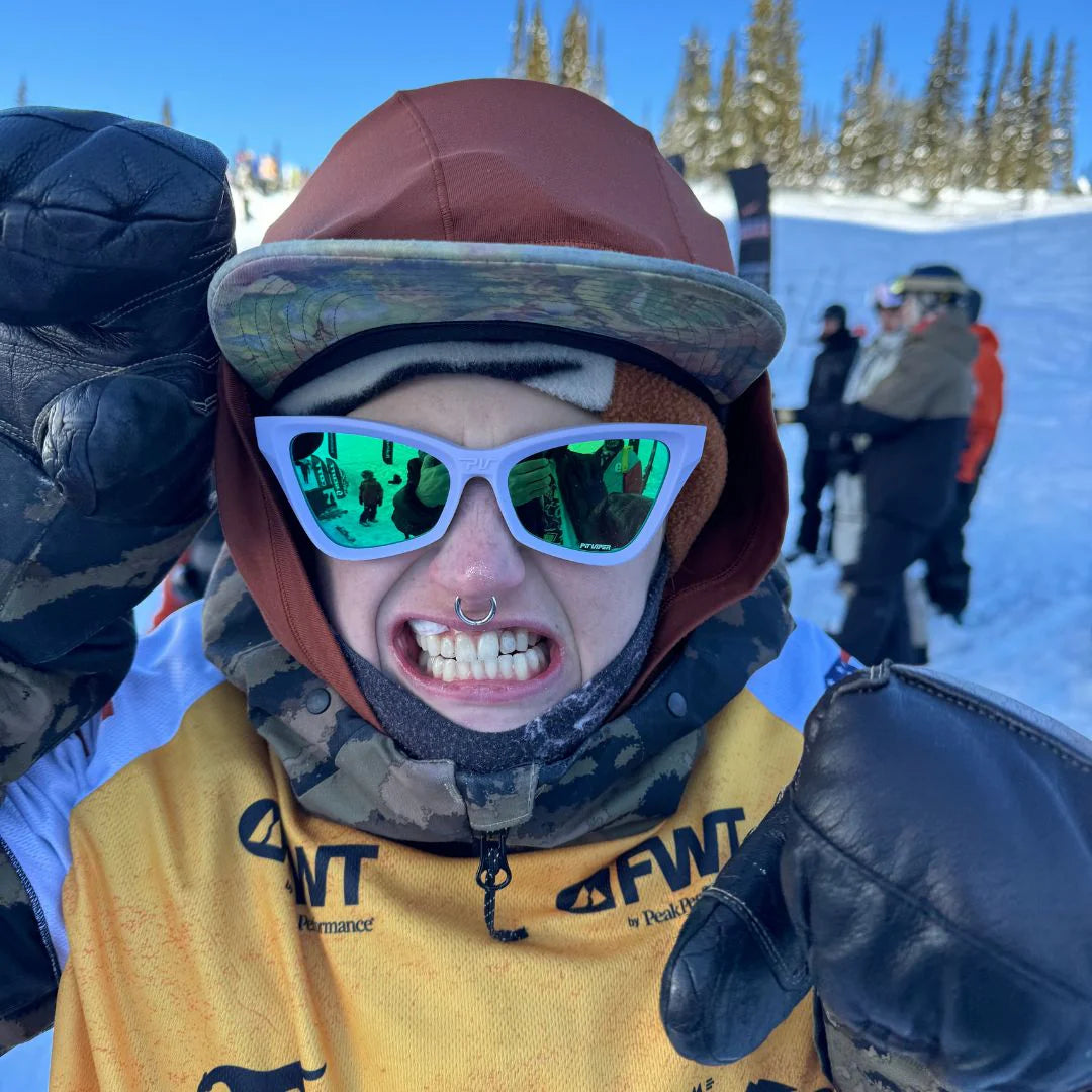 Pit Viper The Clawdia The Moontower Sunglasses - Polarized Sports & Outdoor Sunglasses for Cycling, Running, Hiking - UV Protection & Stylish Design