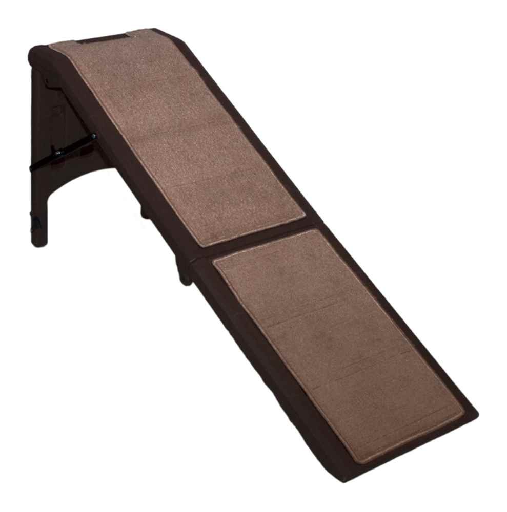Pet Gear Free Standing Pet Ramp for Cats & Dogs - No Assembly Required, Foldable for Easy Storage & Travel - Portable Pet Stairs in 6 Sizes - Perfect for Home, Car, RV & Vet Visits