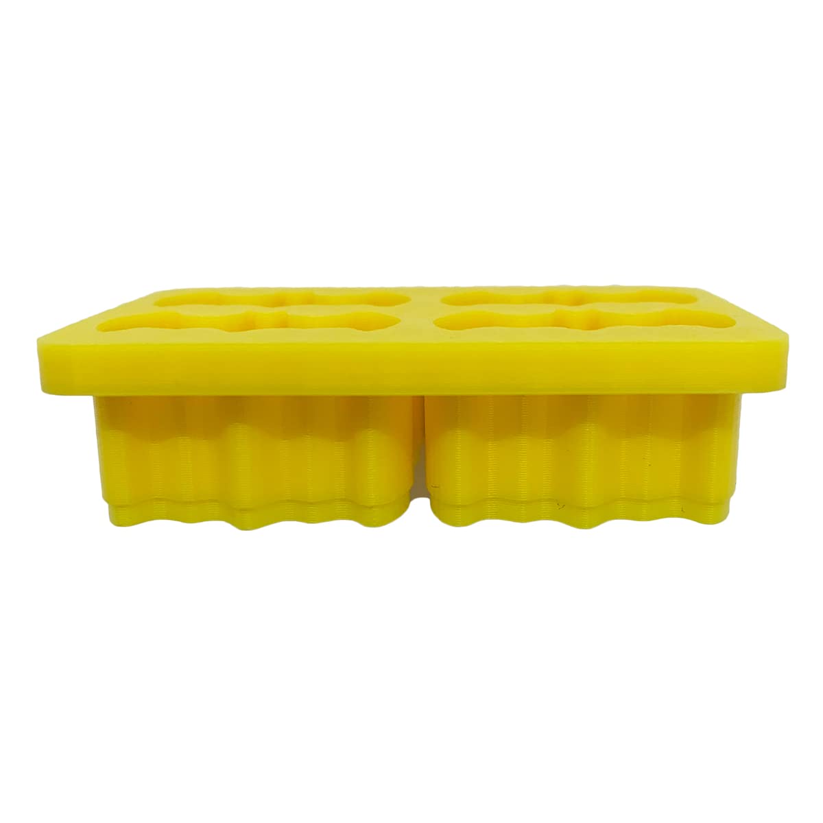 Batman Mini Bat Cookie Cutter Set - 4-in-1 Yellow Baking Mold for Biscuits, Crackers & Pet Treats | Perfect for Halloween, Birthday Parties & Superhero Themed Desserts