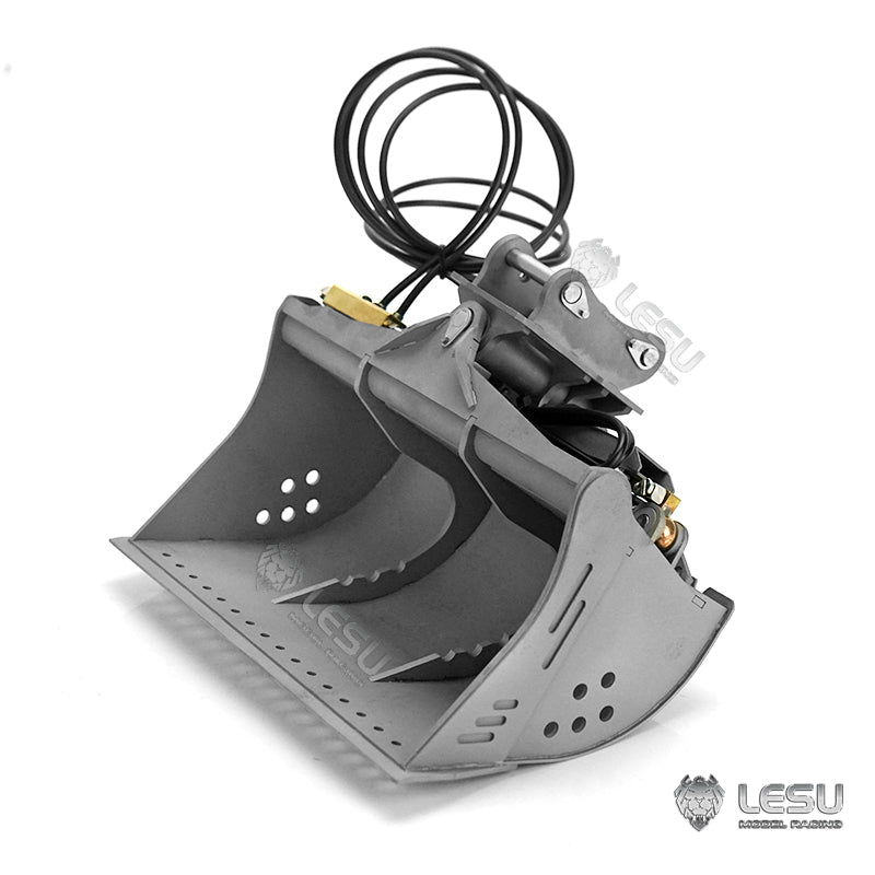 1/14 Scale LESU Metal RC Hydraulic Excavator Model - ET26L with 3-Section Ripper Bucket, Tree Digging Tool & Compactor | Remote Control Construction Toy for Adults & Kids | Perfect for Construction Simulation, Backyard Digging & RC Hobby Projects
