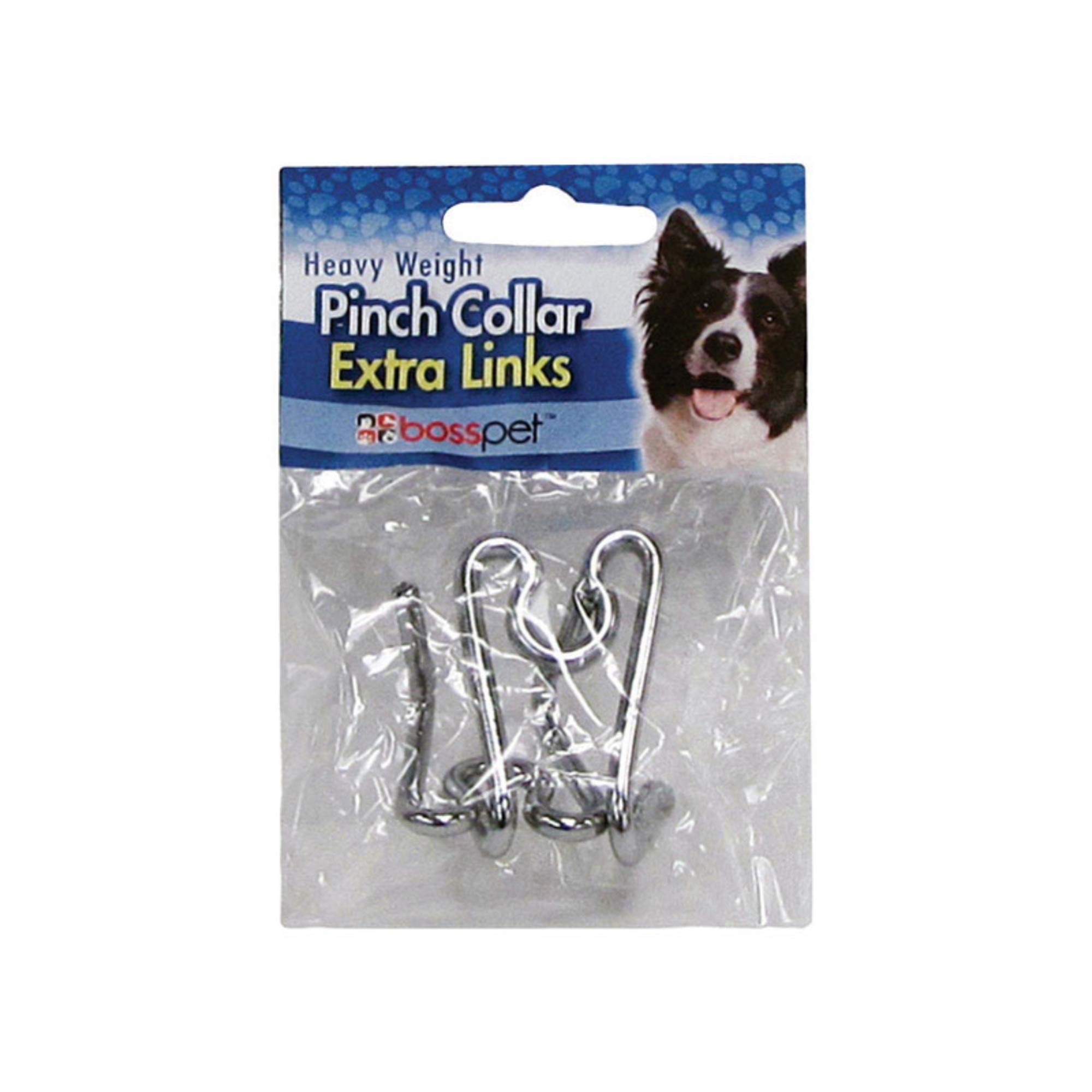 Premium PDQ Silver Chain Dog Pinch Collar - Adjustable Training Collar for Medium & Large Dogs - Perfect for Obedience Training & Behavior Correction