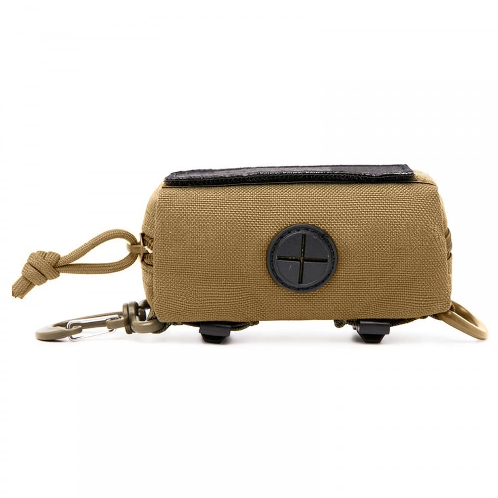 MiOYOOW Waterproof Portable Dog Waste Bag Dispenser with D Buckle - Leak Proof Poop Bag Holder for Dogs, Puppies & Pets - Ideal for Camping, Hiking, Running, Travel & Outdoor Adventures