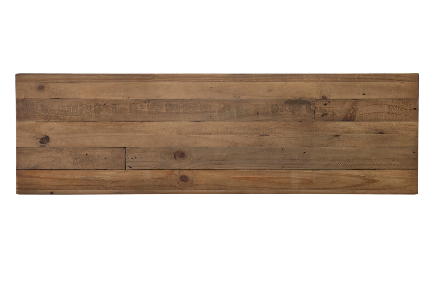 Borsgade Bench in White/Natural - Modern Wooden Entryway Bench for Hallway, Living Room & Bedroom