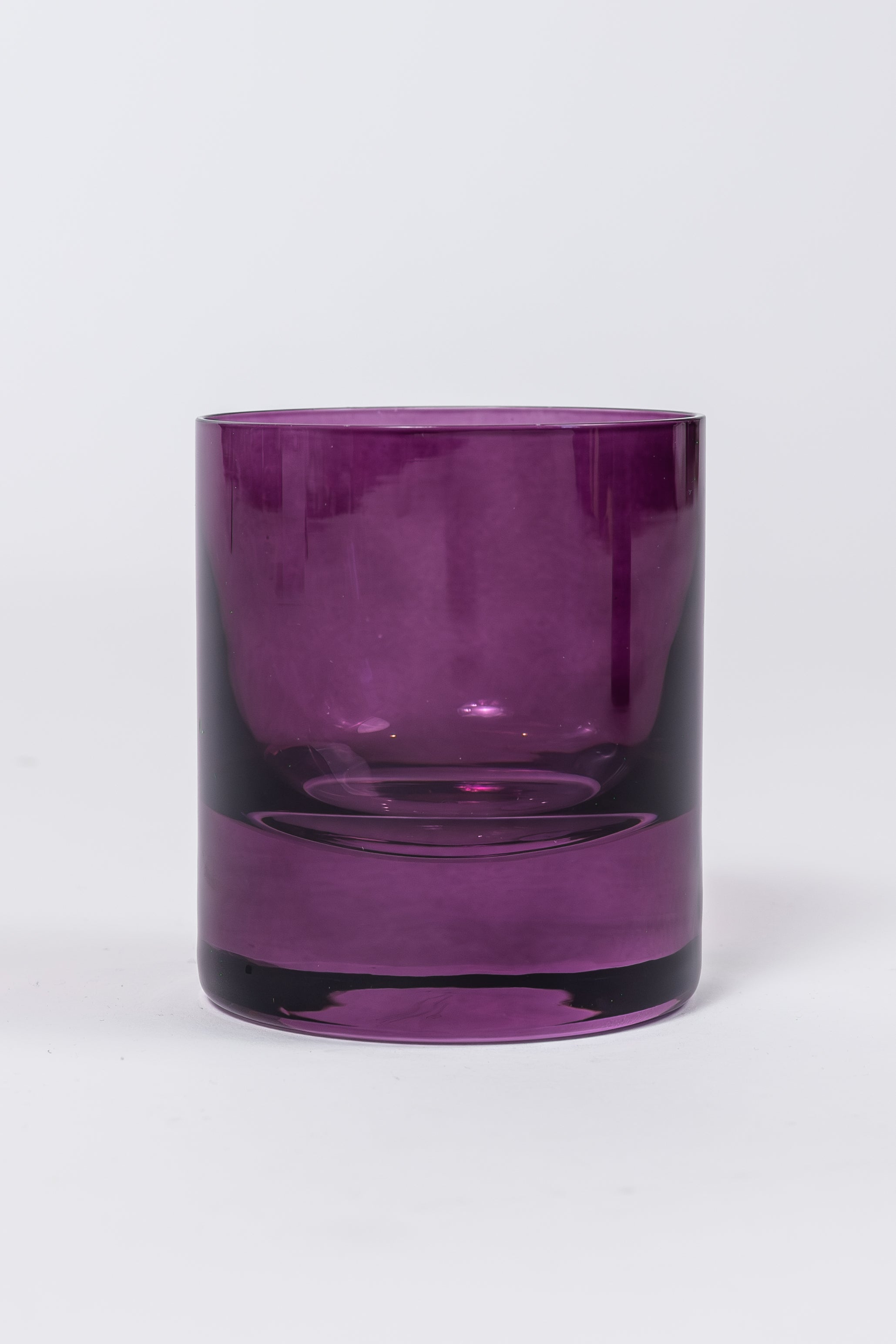 Premium Estelle Colored Rocks Glasses Set of 2 - Elegant Amethyst Purple Cocktail Glasses for Whiskey, Bourbon & Scotch - Perfect for Home Bars, Dinner Parties & Gift Giving