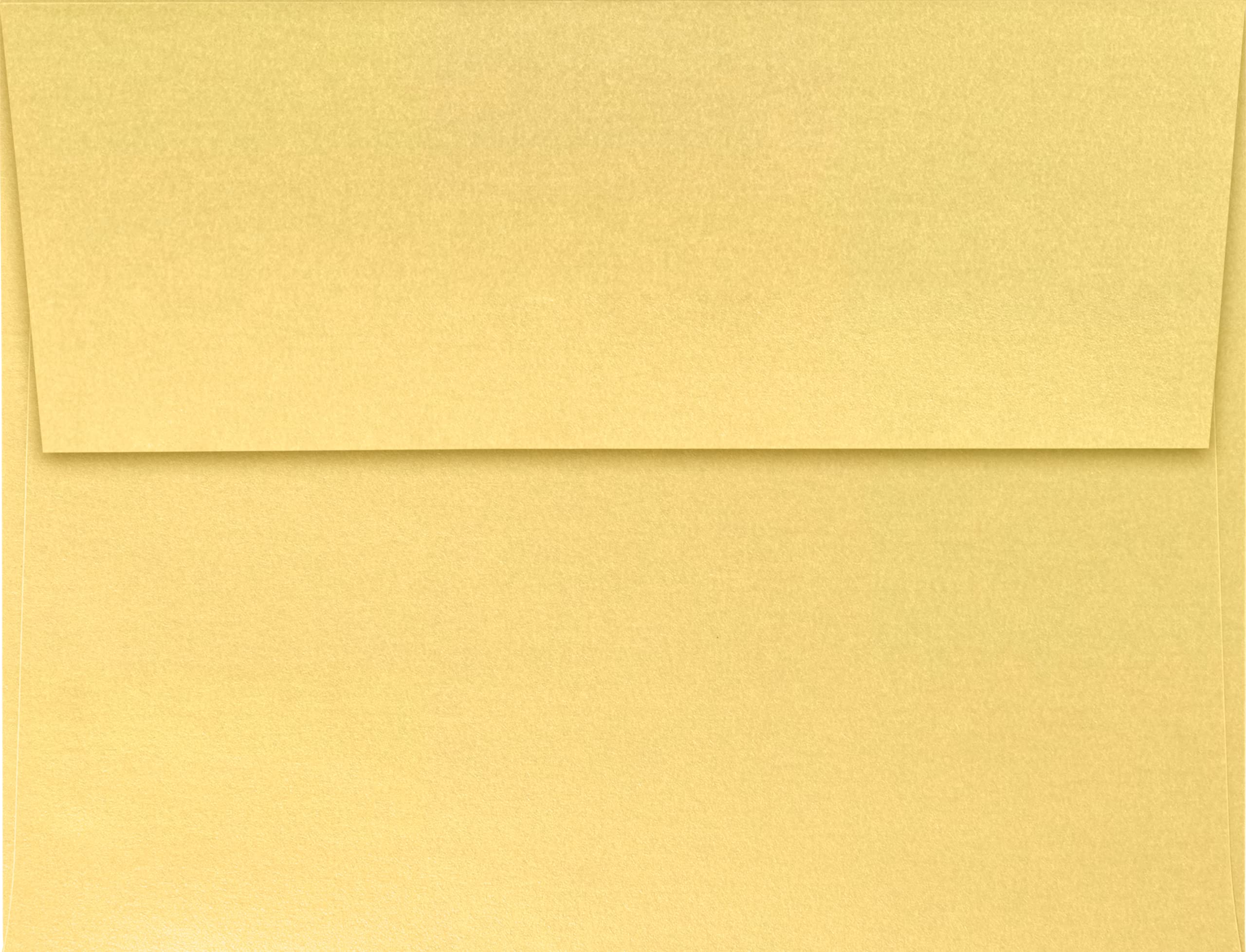 Premium A2 Gold Metallic Invitation Envelopes (4 3/8