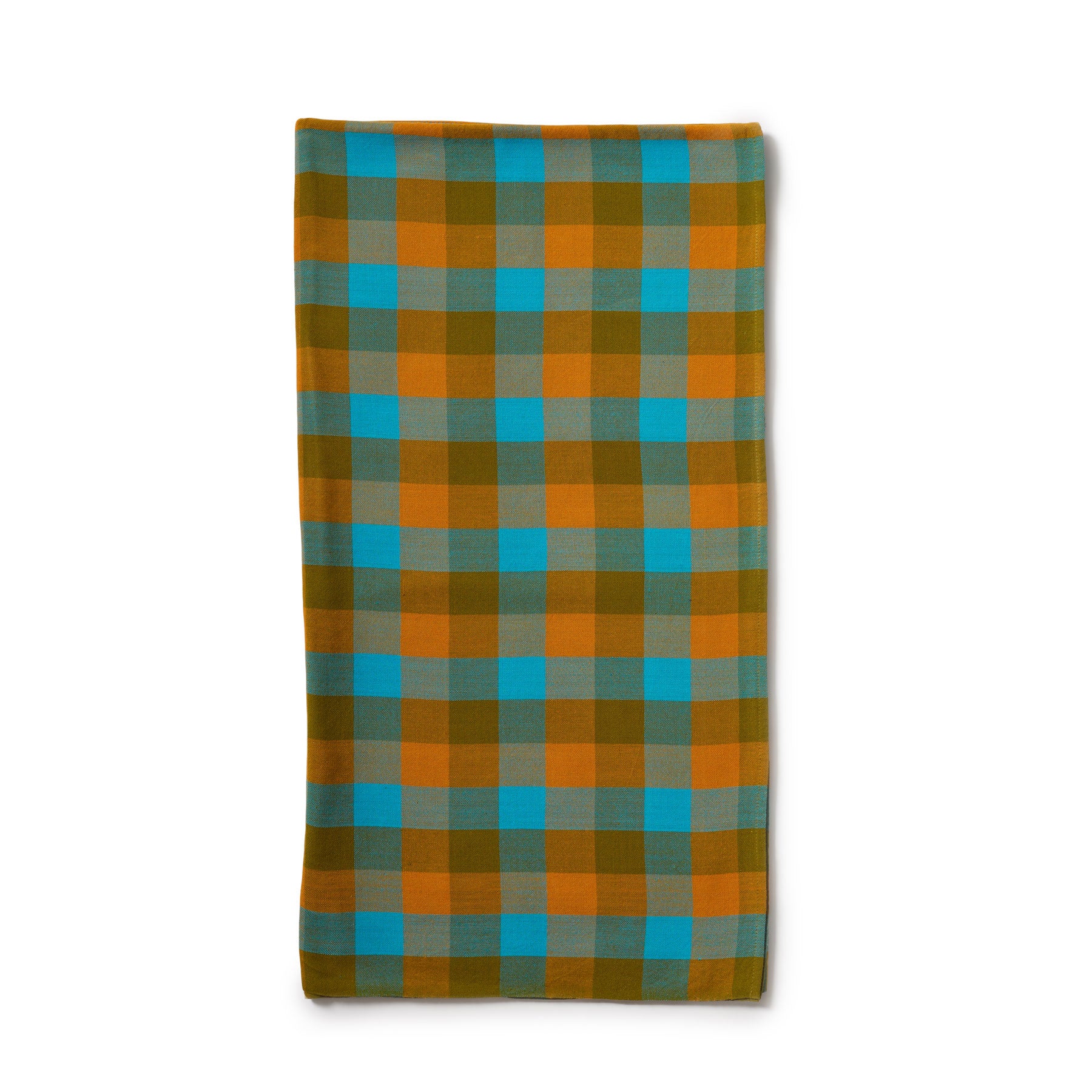 Blue Square Tablecloth - Premium Fabric Dining Table Cover for Parties, Weddings & Home Decor