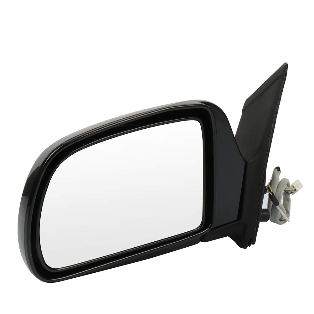 Power Heated Manual Folding Side Mirrors for 1998-2003 Toyota Sienna - Driver & Passenger Exterior Replacement Mirrors with Adjustable Features | Perfect for Winter Driving and Enhanced Safety