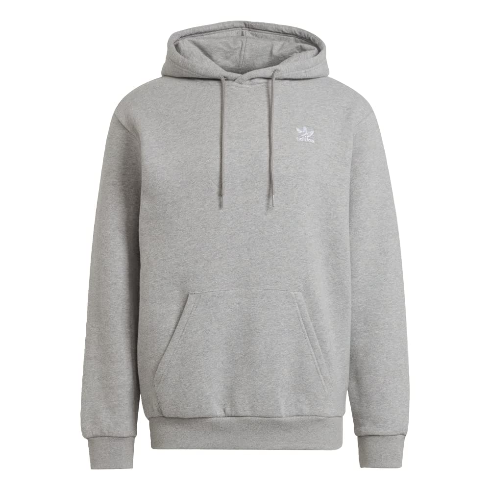 Adidas Originals Men's Adicolor Essentials Trefoil Hoodie - Soft Cotton Pullover Sweatshirt with Classic Logo for Casual Wear & Street Style Outfits