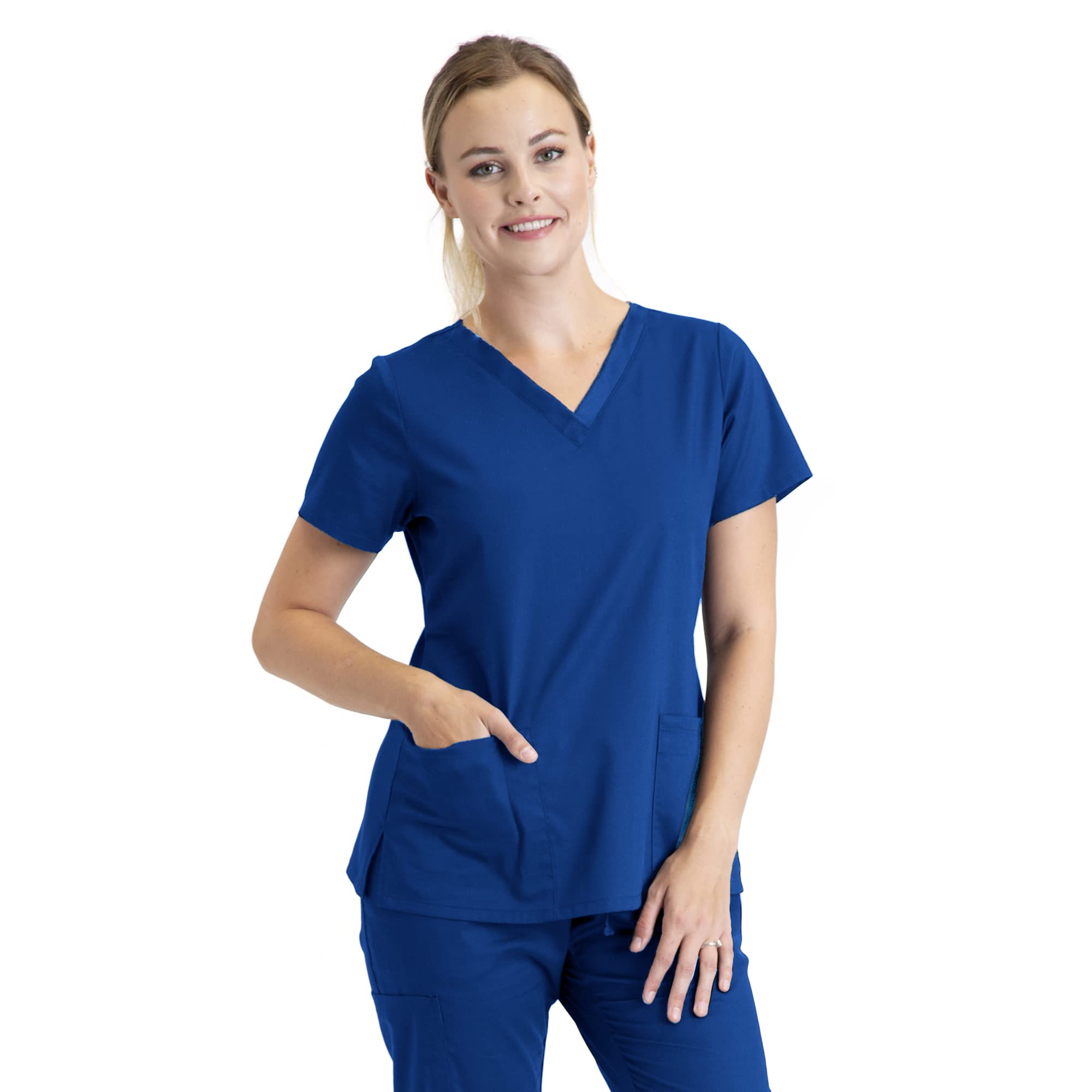 BARCO Essentials Women's Unison Scrub Top - Comfortable Medical Uniform for Nurses & Healthcare Professionals - Perfect for Hospitals, Clinics & Healthcare Workplaces