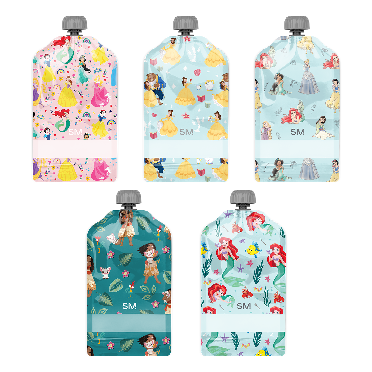 Joey Reusable Food Pouches for Kids - BPA Free, Leak Proof, Eco-Friendly Snack Bags - Perfect for Baby Food, Smoothies, Yogurt & On-the-Go Snacks