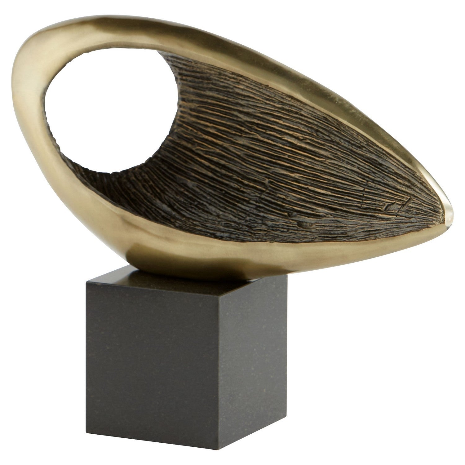 Cyan Design 11441 Delphina Sculpture - Elegant Bronze & Black Figurine for Home Decor, Office, or Gift