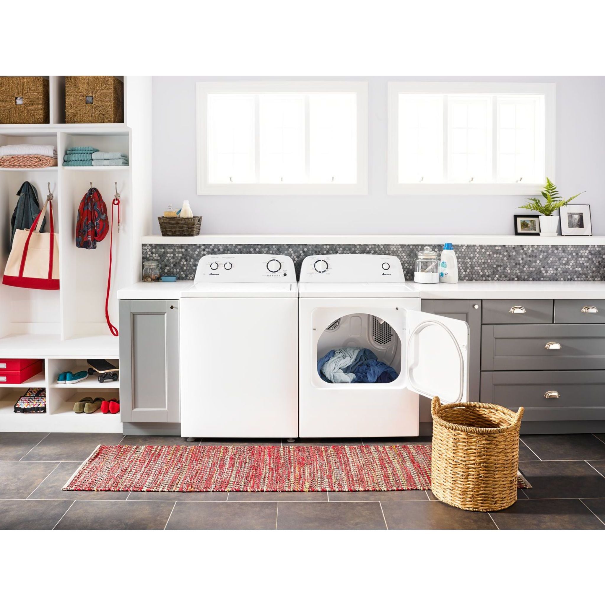 Amana NTW4516FW 4.5 Cu. Ft. White Top Load Washer - Perfect for Laundry Rooms & Small Spaces
