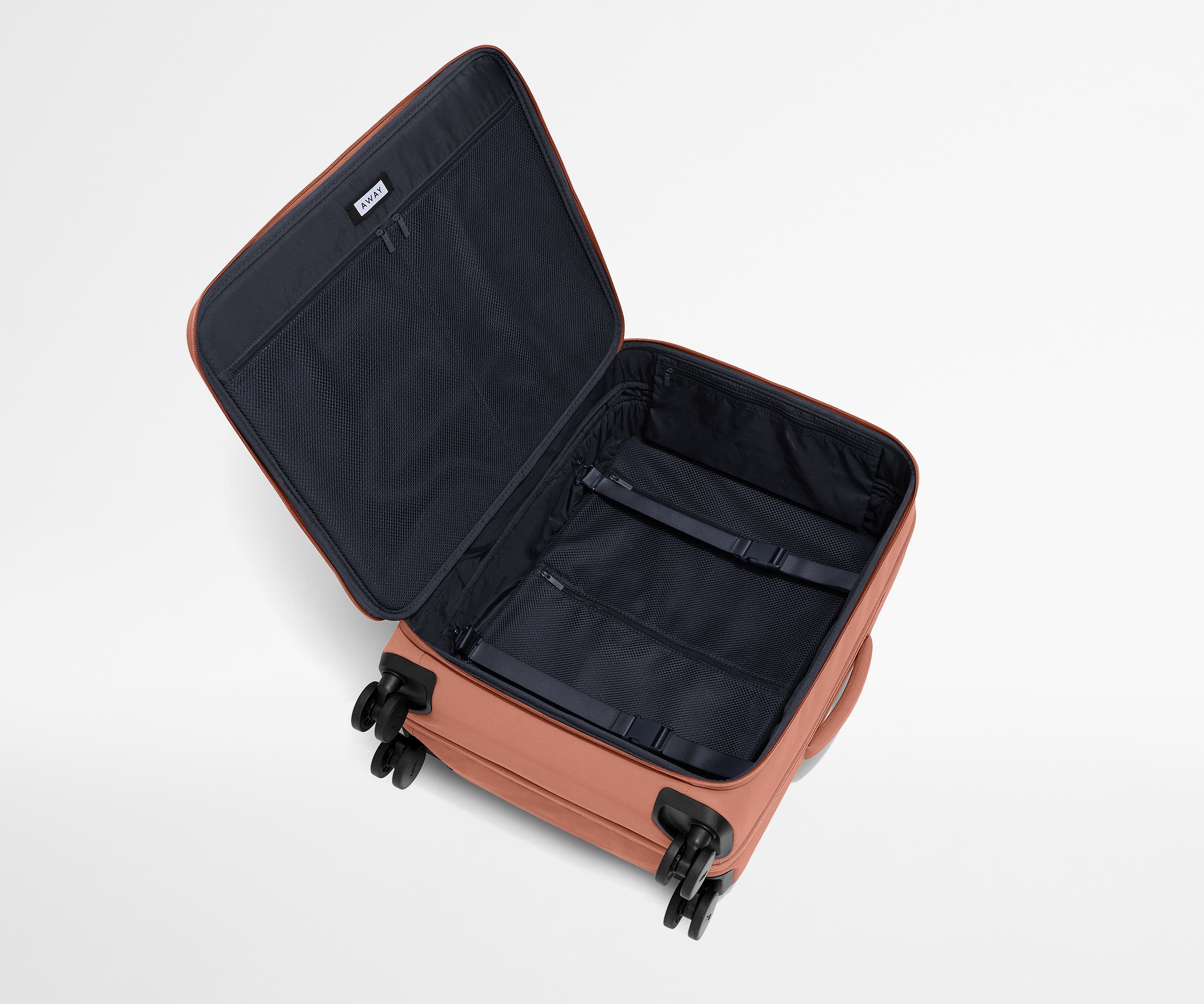 Premium Softside Medium Luggage in Elegant Clay Pink - Perfect for Travel, Business Trips & Weekend Getaways