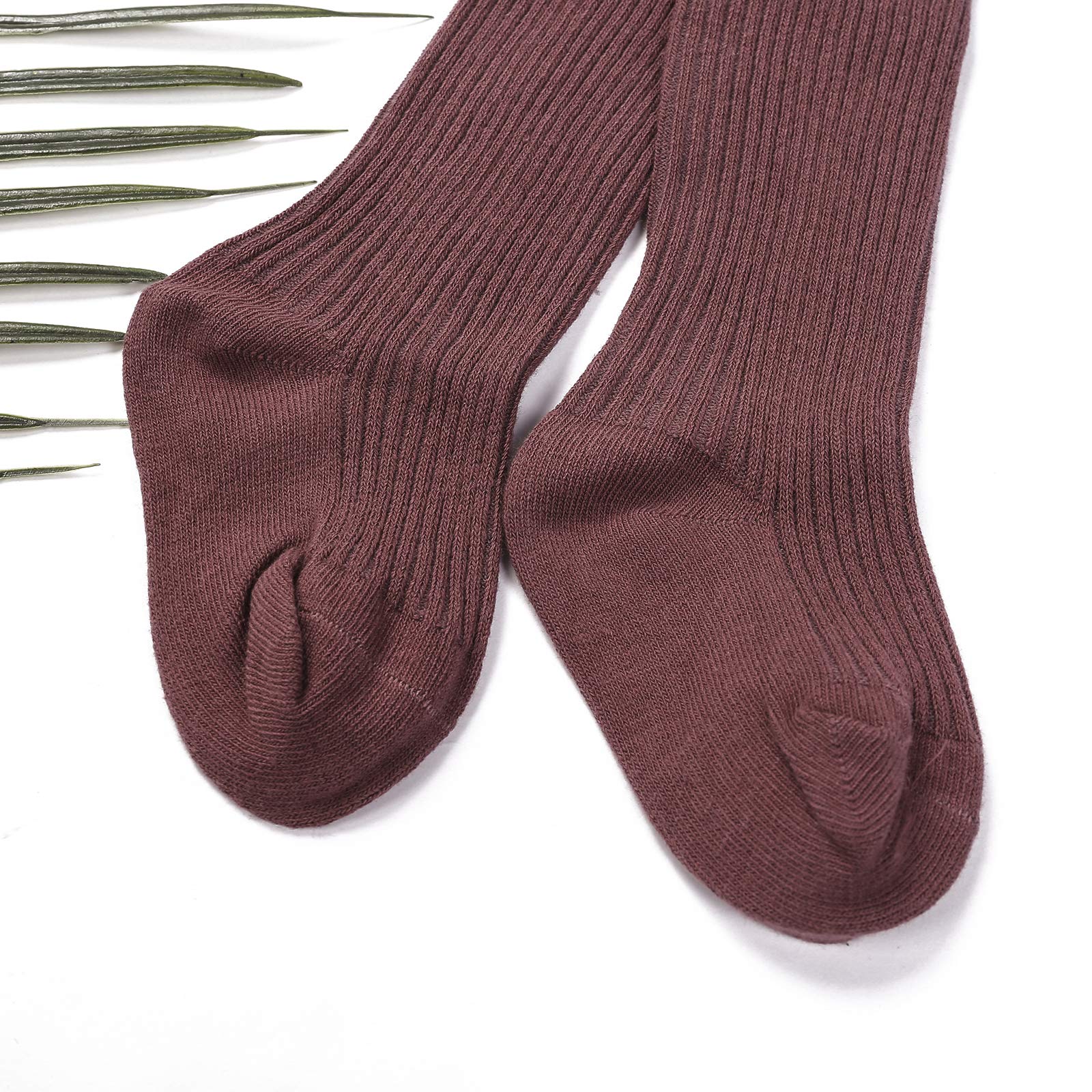 Hnyenmcko Baby Girls Thick Cable Knit Cotton Tights - Warm Seamless Leggings & Stockings for Infants Toddlers - Perfect for Winter Outfits, Playtime & Family Photos