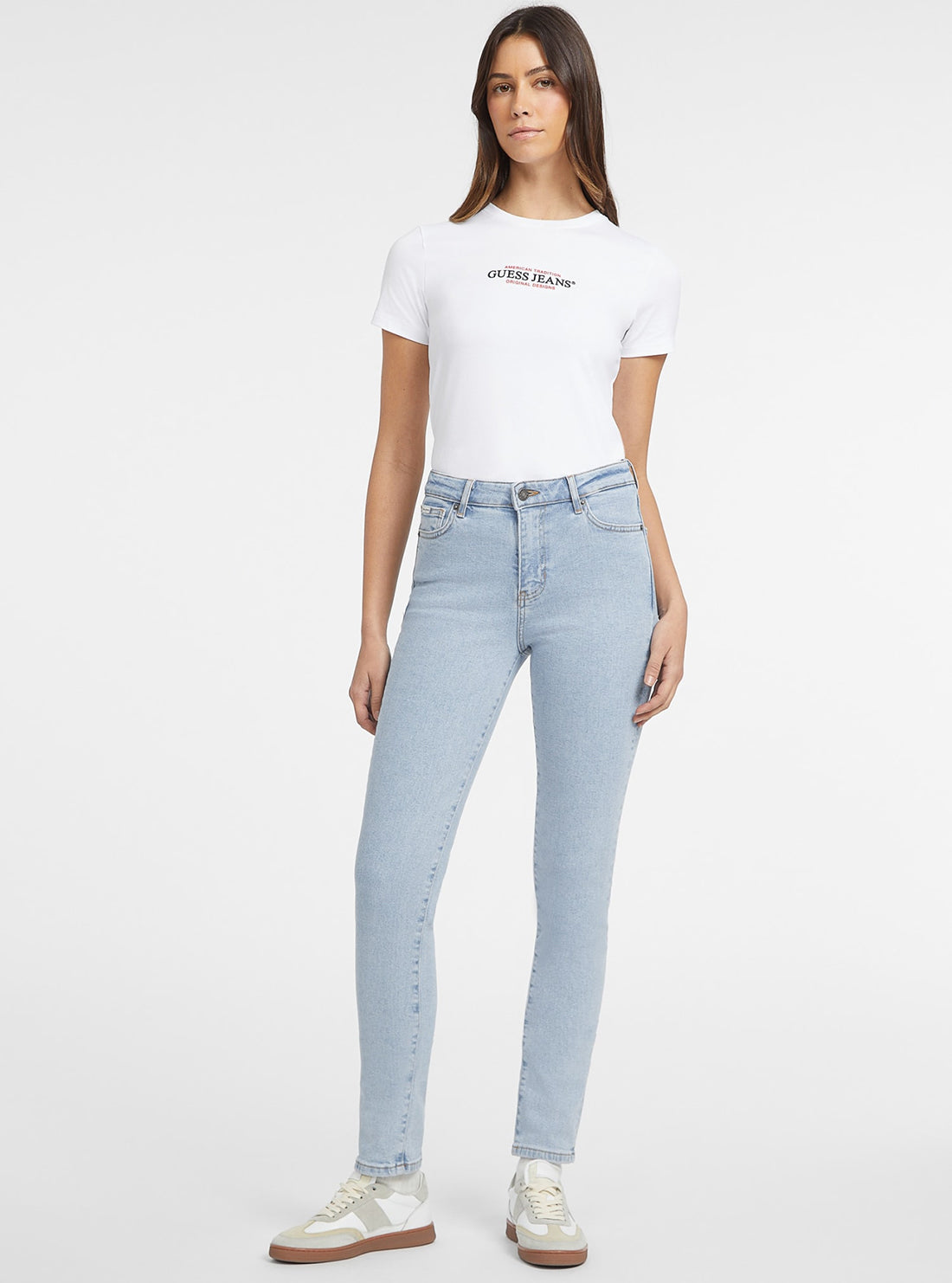 Guess G05 High Rise Skinny Jeans for Women - Stretch Denim Pants with Slim Fit & Comfortable Waistband | Perfect for Casual Wear, Office Outfits & Night Out Looks