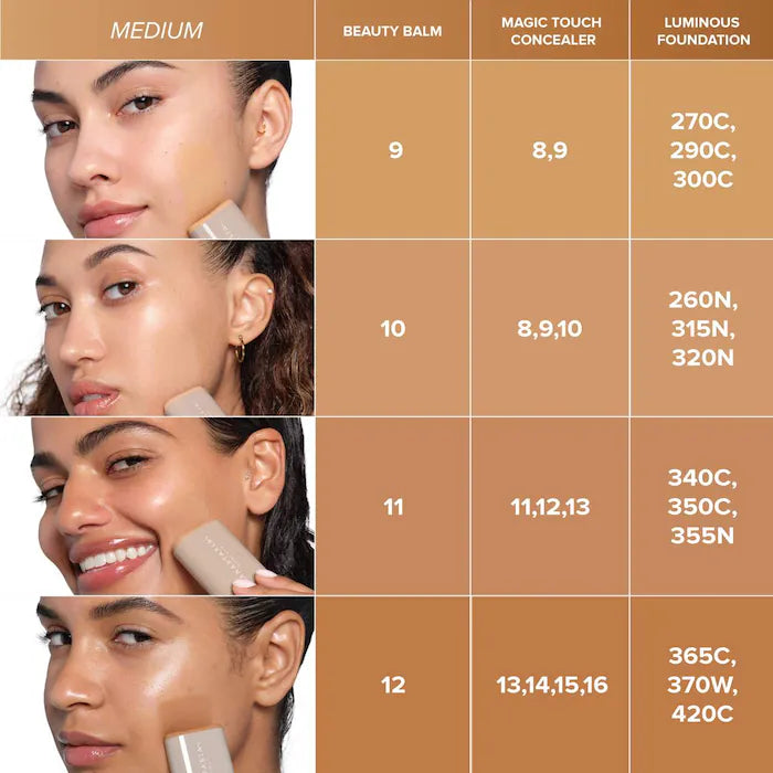 Anastasia Beverly Hills Beauty Balm Serum Boosted Skin Tint - Lightweight Tinted Moisturizer with Skincare Benefits for Flawless Everyday Makeup & Natural Glow