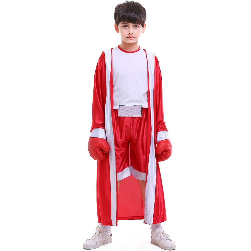 Kids Boxing Costume - Halloween & Cosplay Sportswear for Boys