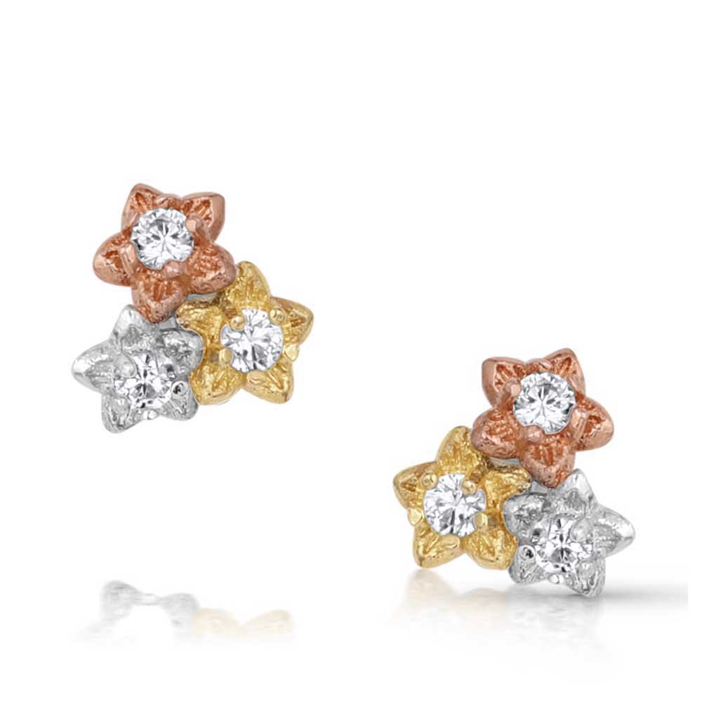 Wildflower Meadow Earrings - Dainty Floral Stud Earrings for Women | Perfect for Spring, Summer, Boho Style & Everyday Wear