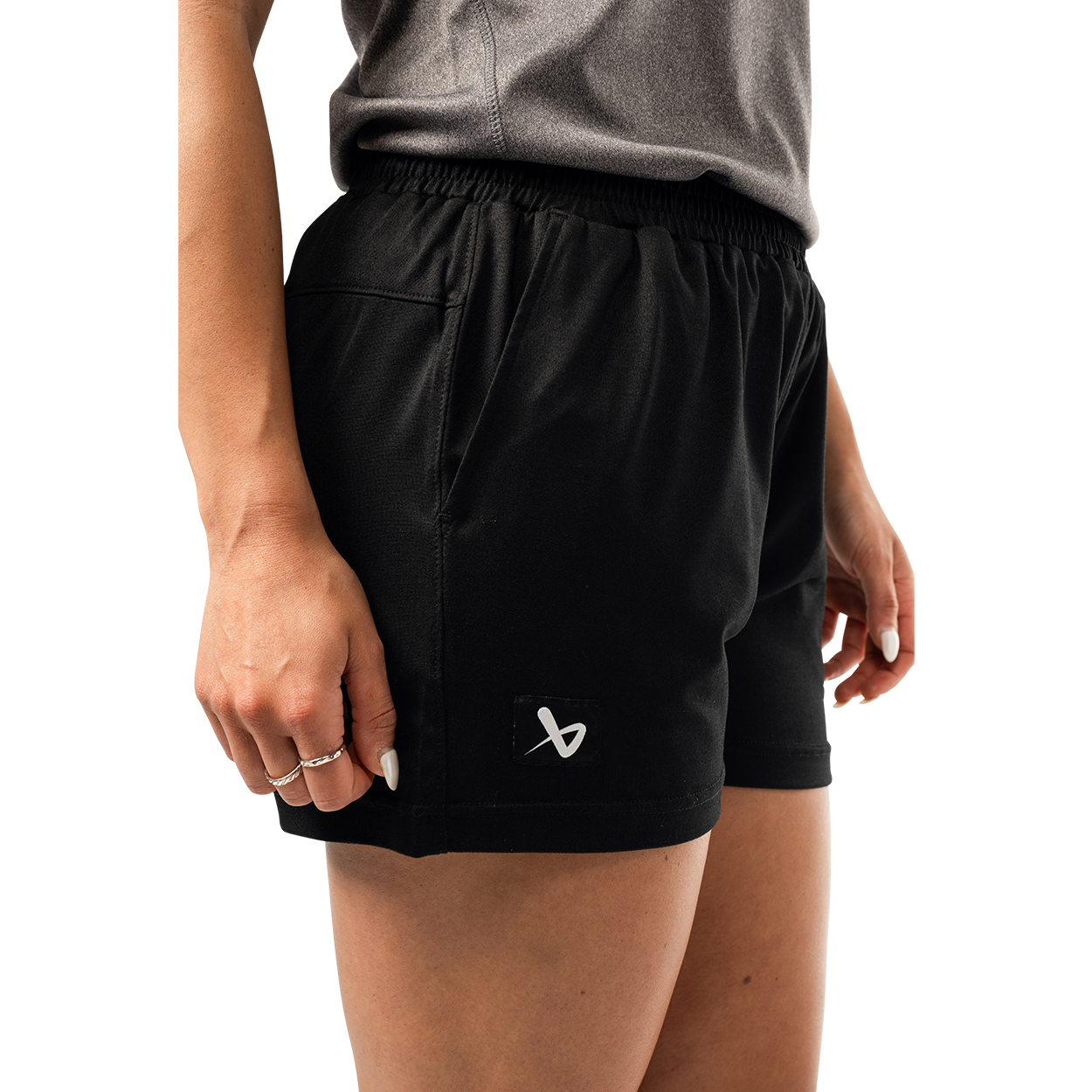 Bauer S25 Women's Team Training Shorts - High-Performance Hockey & Workout Shorts for Female Athletes | Gym, Running, and Sports Activities