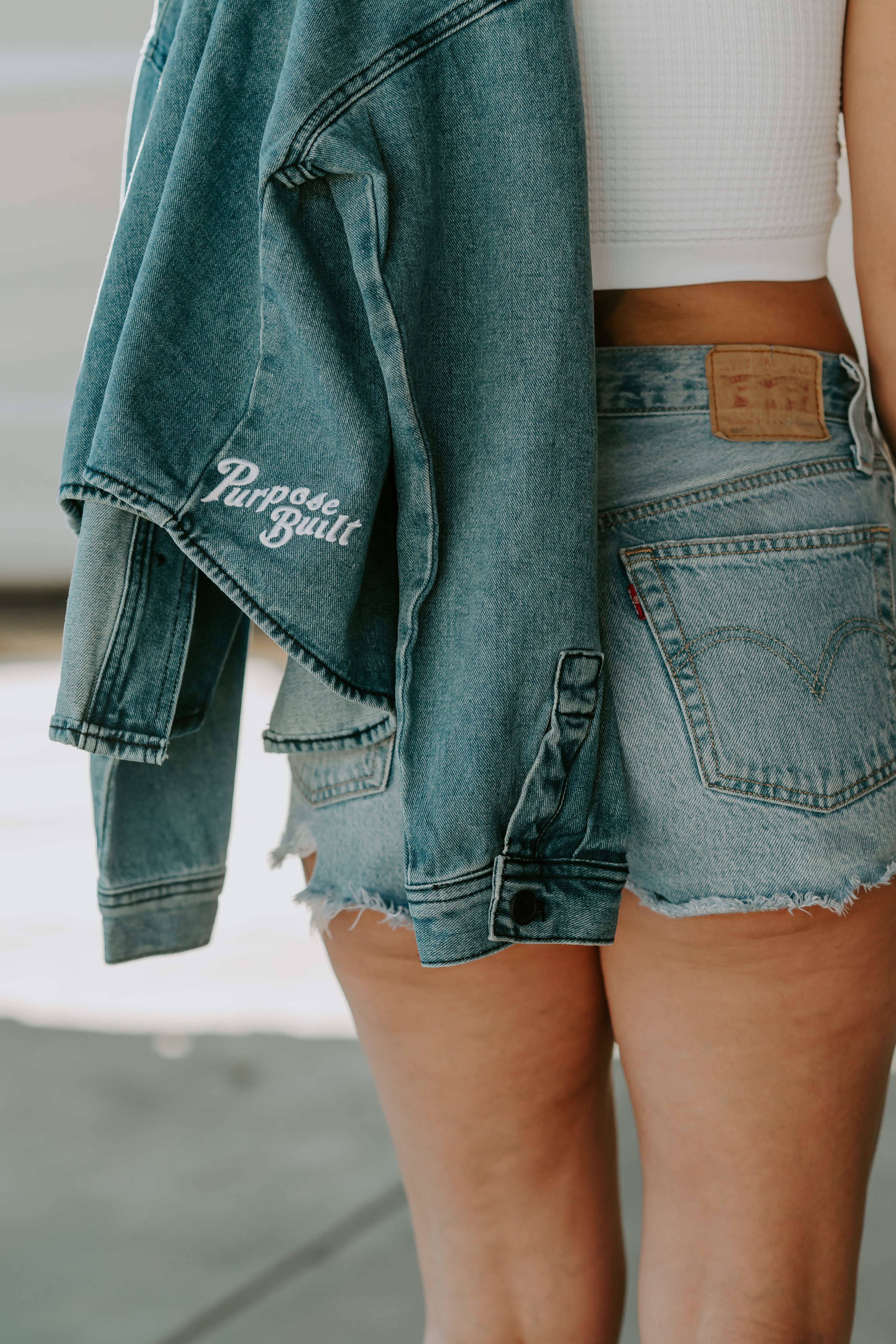 Stylish Denim Jean Jacket in Classic Blue - Perfect for Casual Outfits & Outdoor Adventures