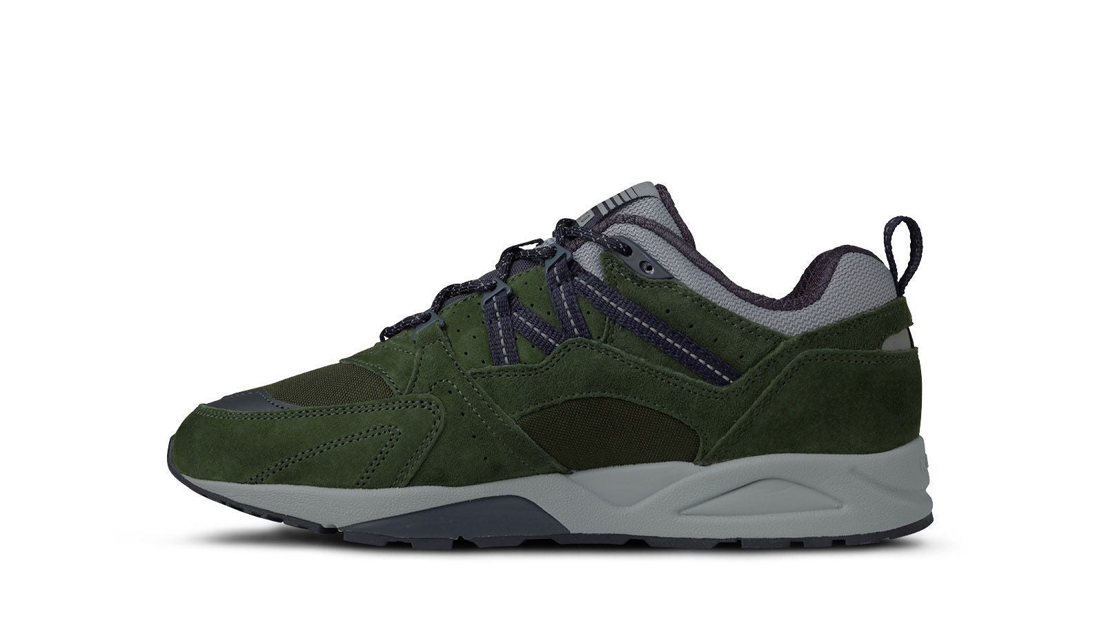 FUSION 2.0 Running Shoes - Lightweight & Breathable Kompu Green/Night Sky Color - Perfect for Jogging, Gym Workouts & Daily Wear