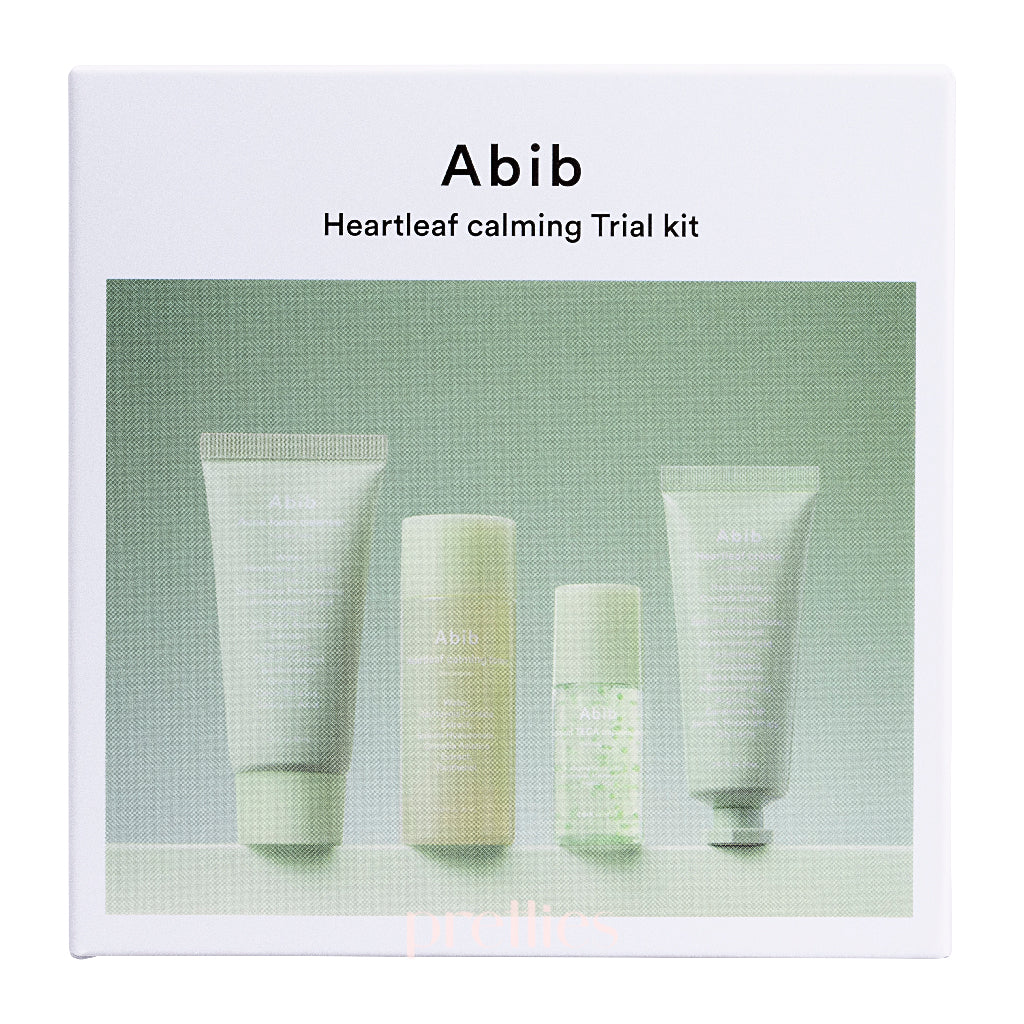 Abib Heartleaf Calming Trial Kit - Soothing Skincare Set for Sensitive & Acne-Prone Skin | Perfect for Travel & Daily Skincare Routine