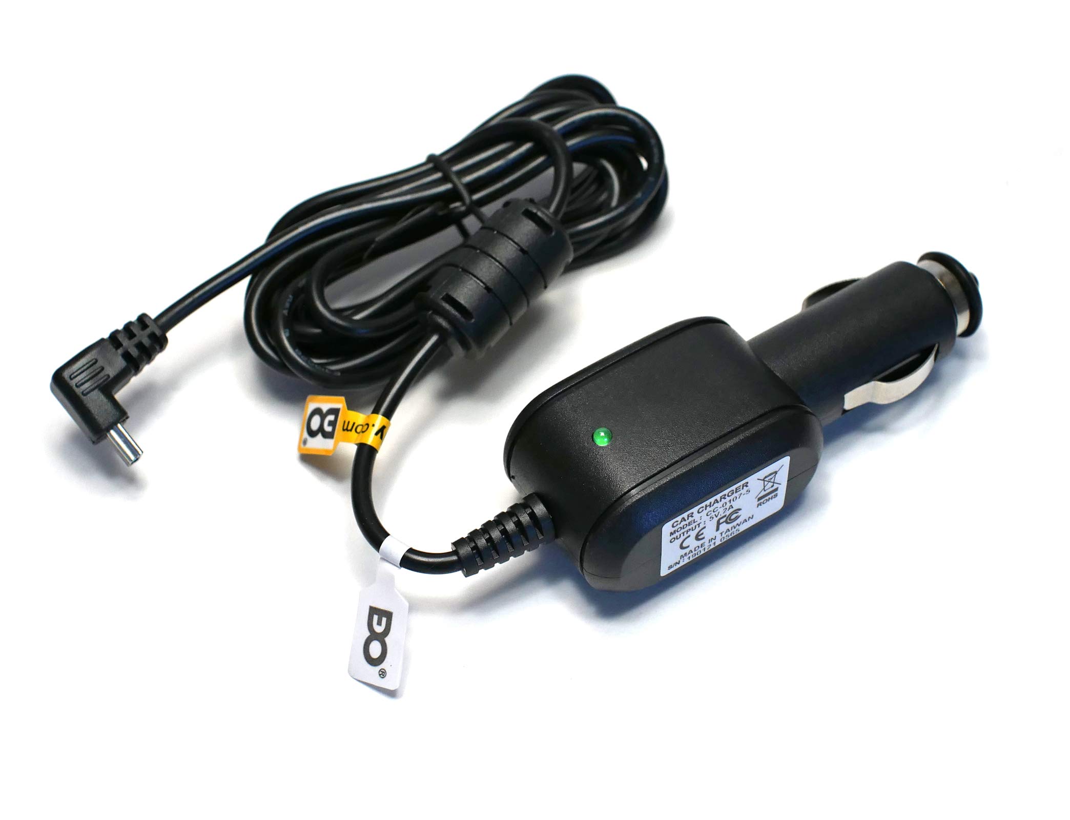 Original Garmin Nuvi Drive/DriveSmart/DriveAssist/DriveTrack/RV GPS TA20 Replacement Car Charger - DC Vehicle Power Adapter Cord for On-the-Go Navigation | Perfect for Road Trips, Commuting & RV Travel