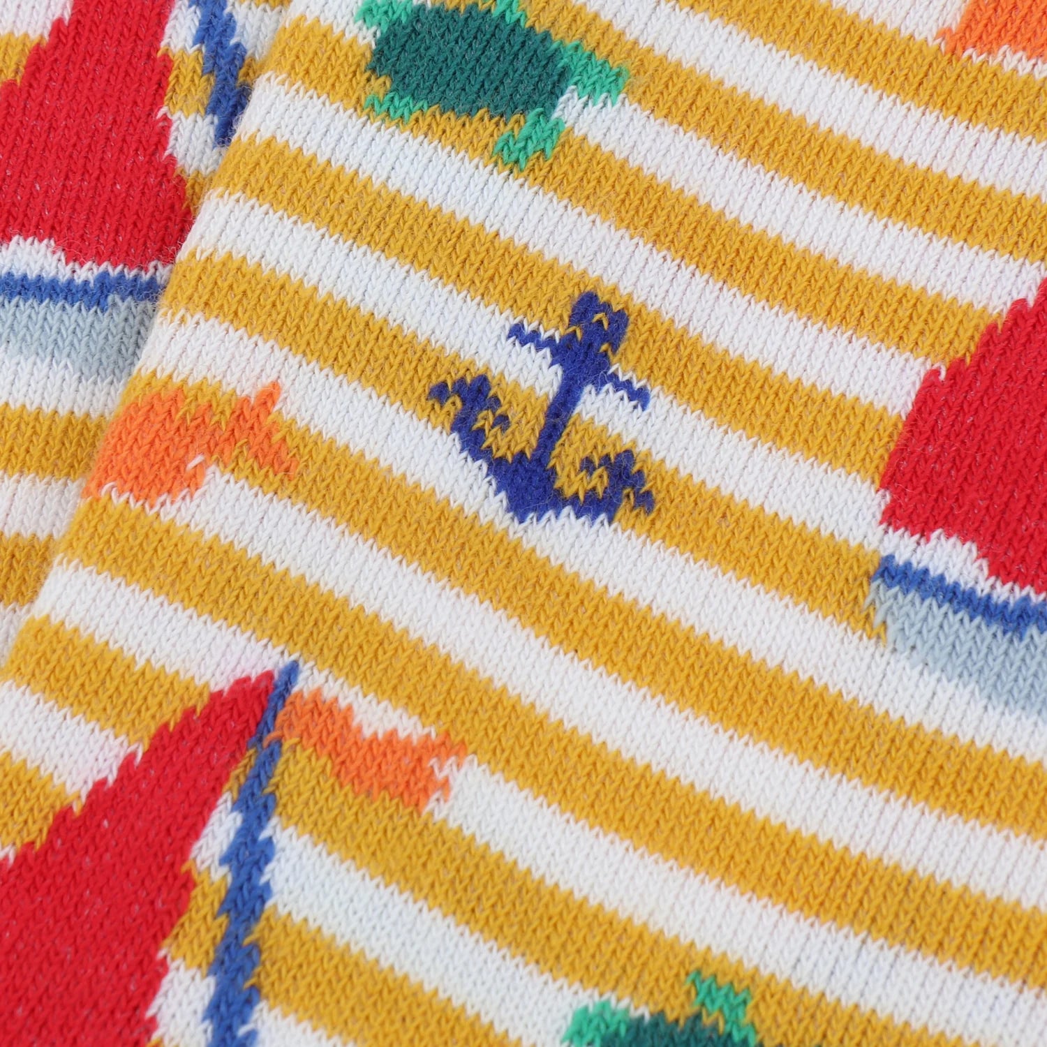 Kids Sailboat Cotton Socks - Soft Breathable Ankle Socks for Boys & Girls - Perfect for School, Playtime and Everyday Wear